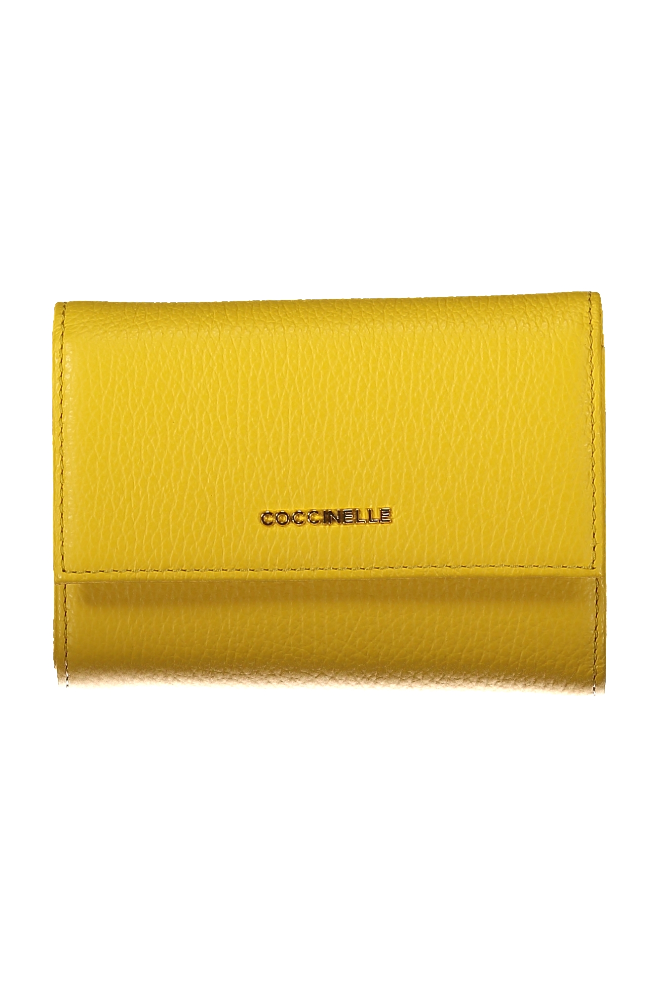 "CARTERA AMARILLA DE MUJER COCCINELLE"-1