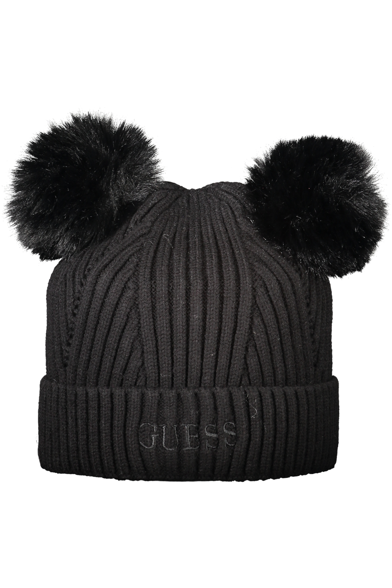 "GORRA NEGRA DE MUJER GUESS JEANS"-1