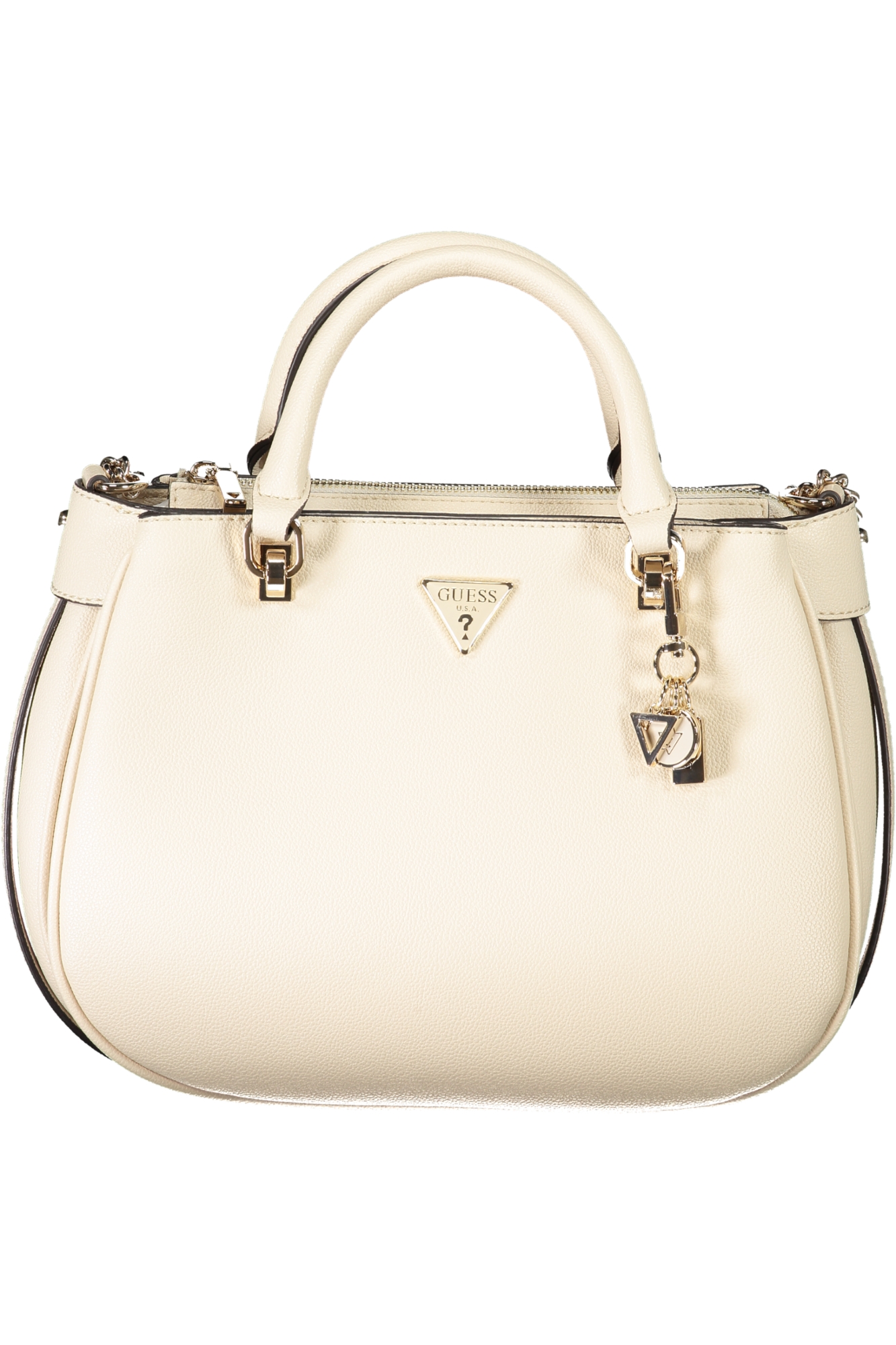 "BOLSO GUESS JEANS MUJER BEIGE"-1
