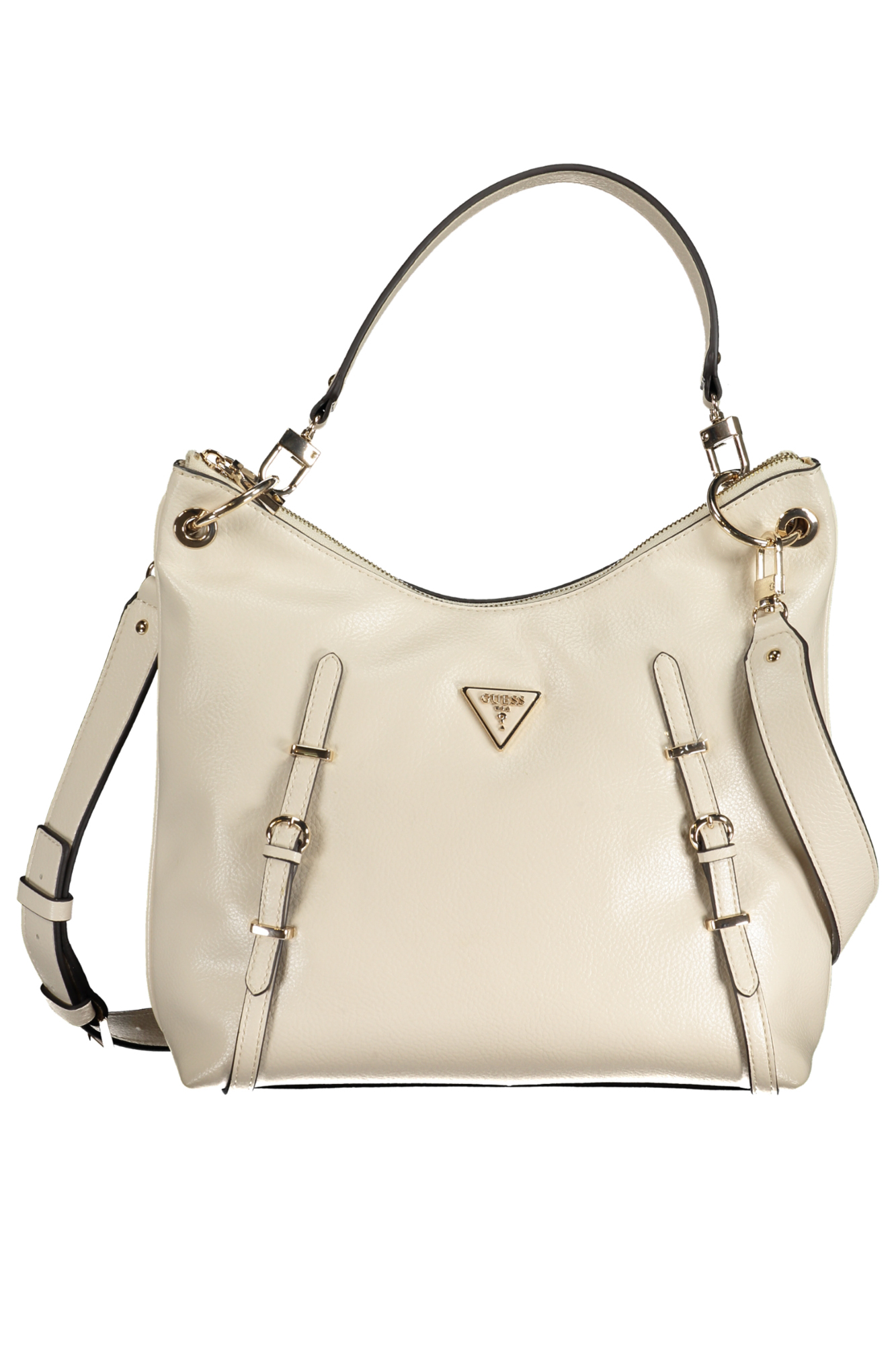 "BOLSO MUJER GUESS JEANS BEIGE"-1