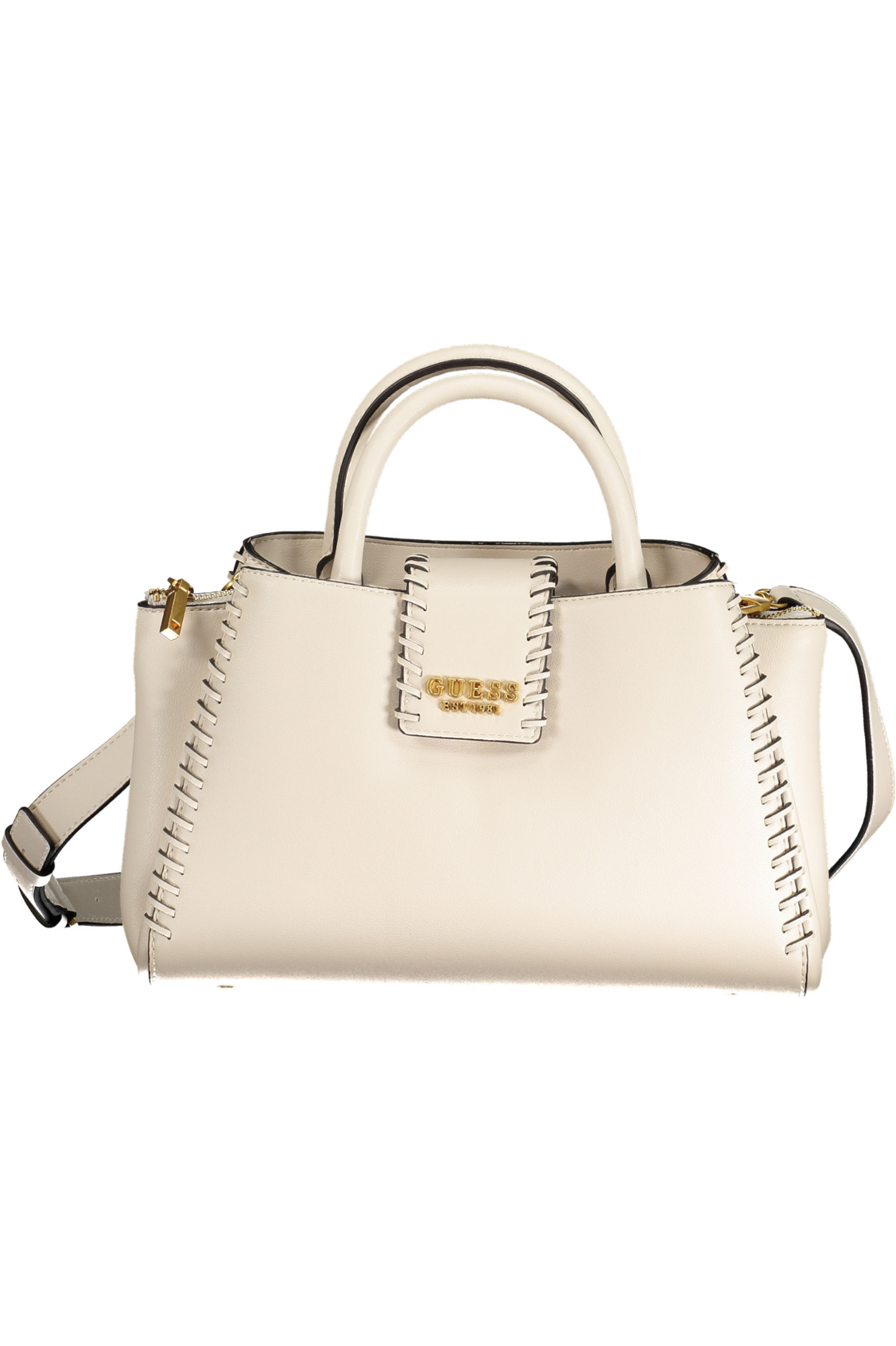 "BOLSO MUJER GUESS JEANS BEIGE"-1