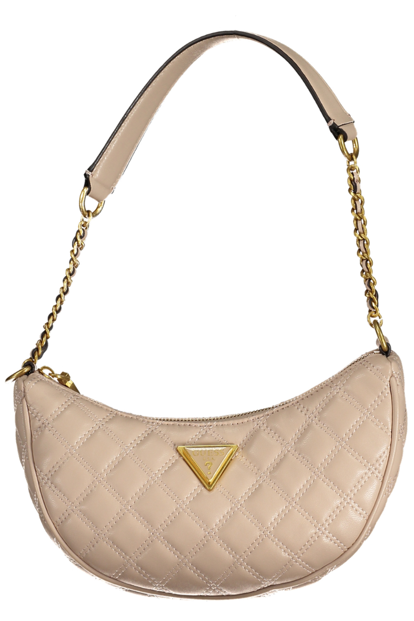 "BOLSO MUJER GUESS JEANS BEIGE"-1