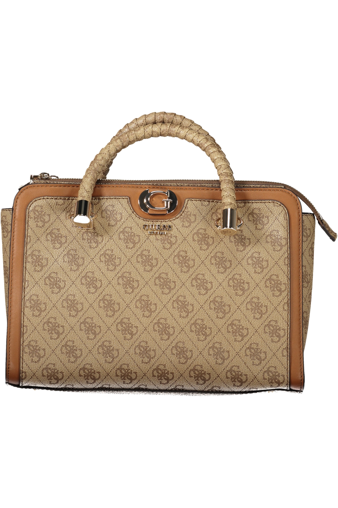 "BOLSO GUESS JEANS MUJER BEIGE"-1