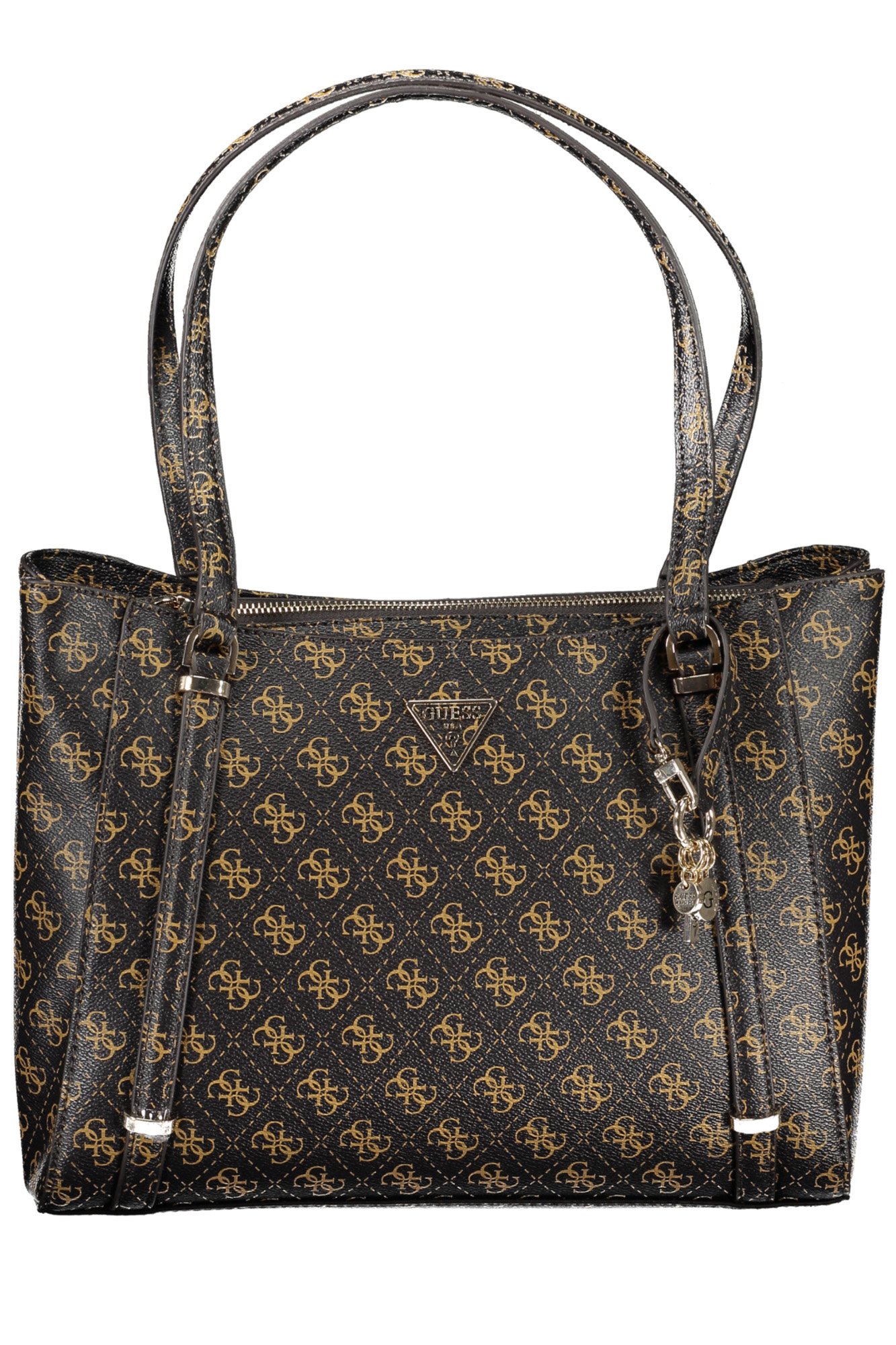 "BOLSO MUJER GUESS JEANS MARRÓN"-1