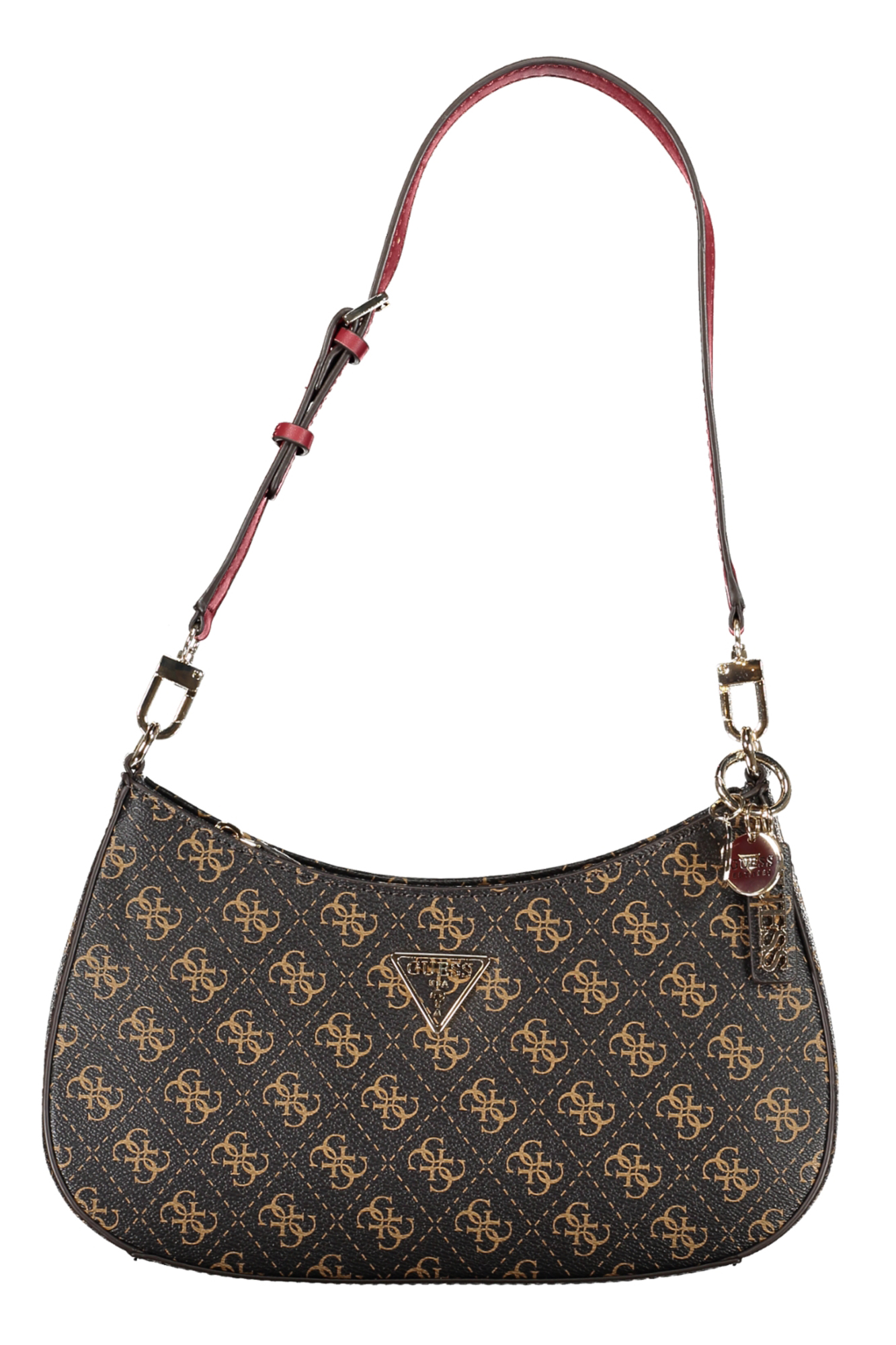 "BOLSO MUJER GUESS JEANS MARRÓN"-1