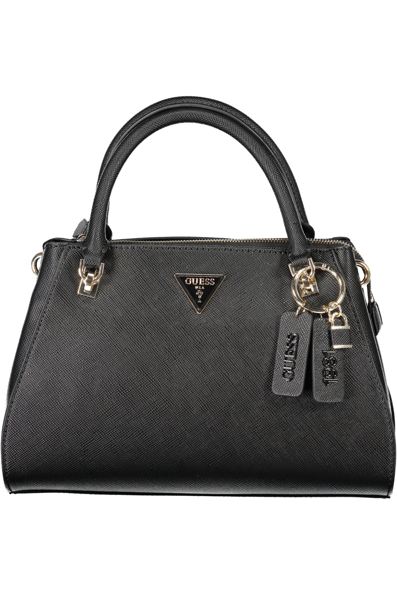 "BOLSO GUESS JEANS MUJER NEGRO"-1
