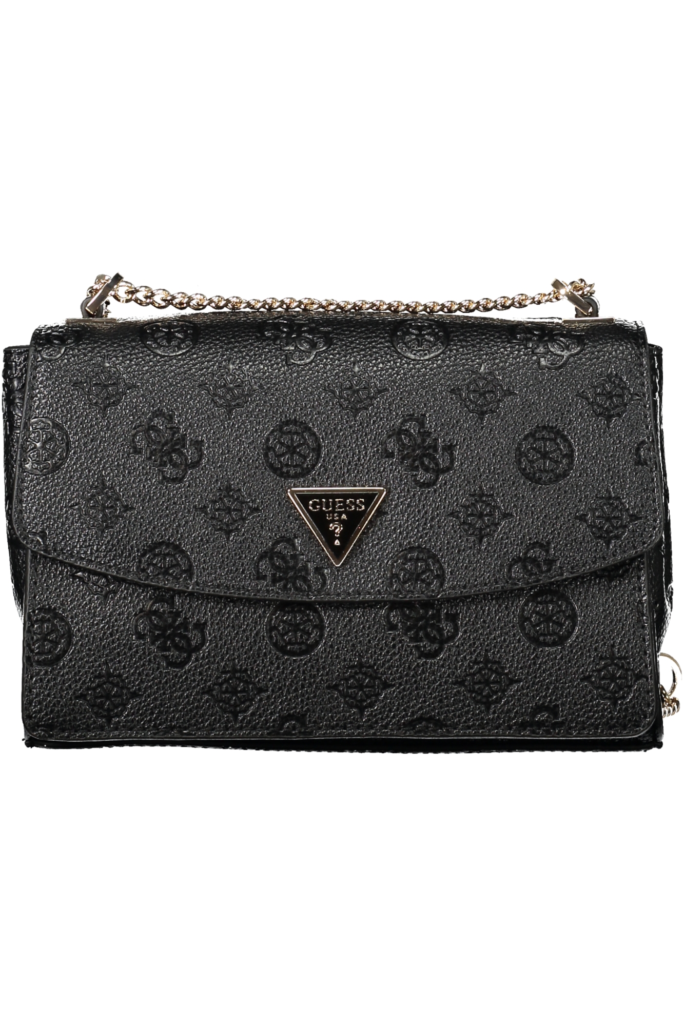 "BOLSO GUESS JEANS MUJER NEGRO"-1