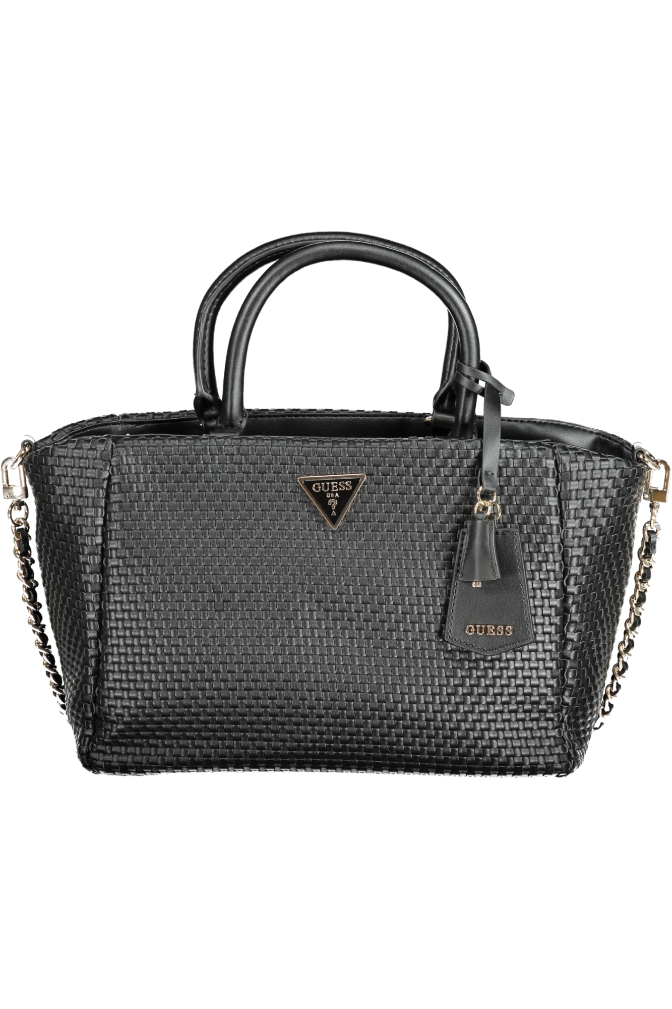 "BOLSO GUESS JEANS MUJER NEGRO"-1