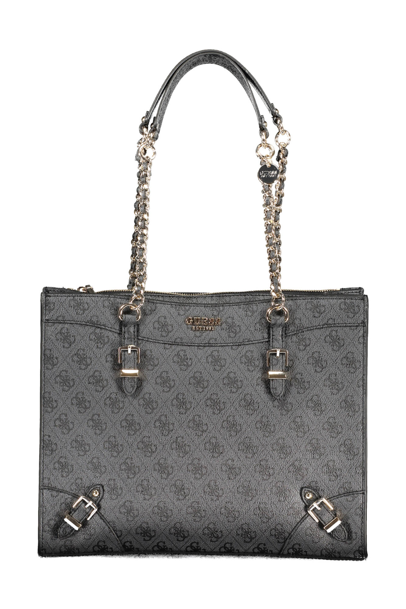 "BOLSO MUJER GUESS JEANS NEGRO"-1