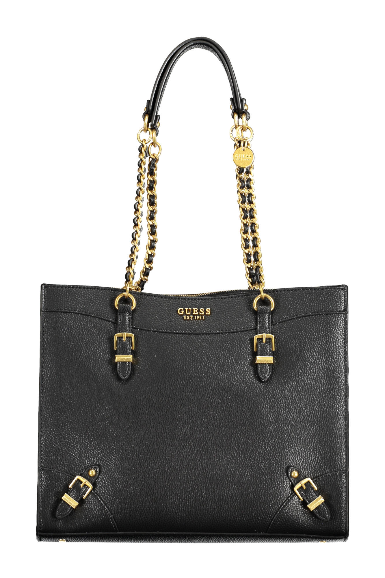 "BOLSO MUJER GUESS JEANS NEGRO"-1