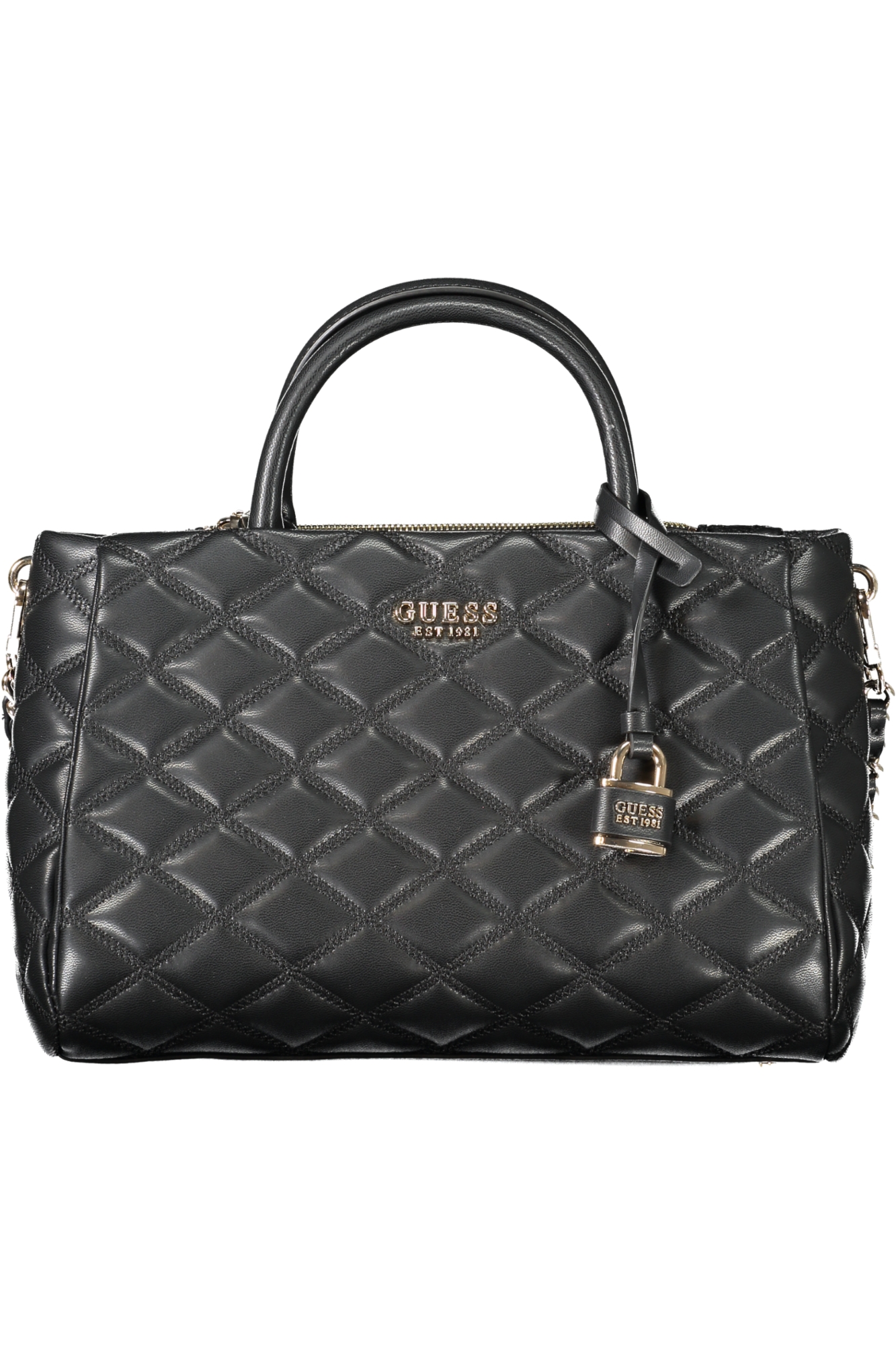 "BOLSO GUESS JEANS MUJER NEGRO"-1