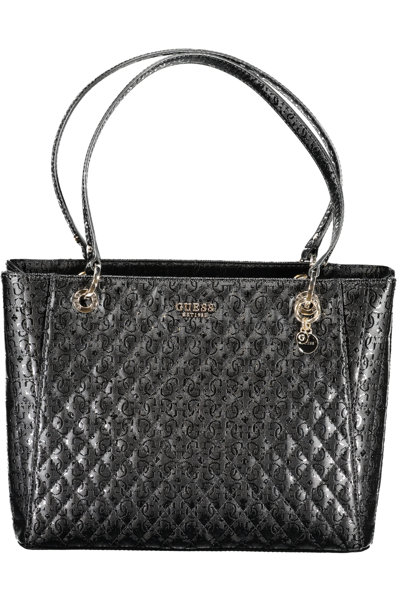 "BOLSO MUJER GUESS JEANS NEGRO"-1