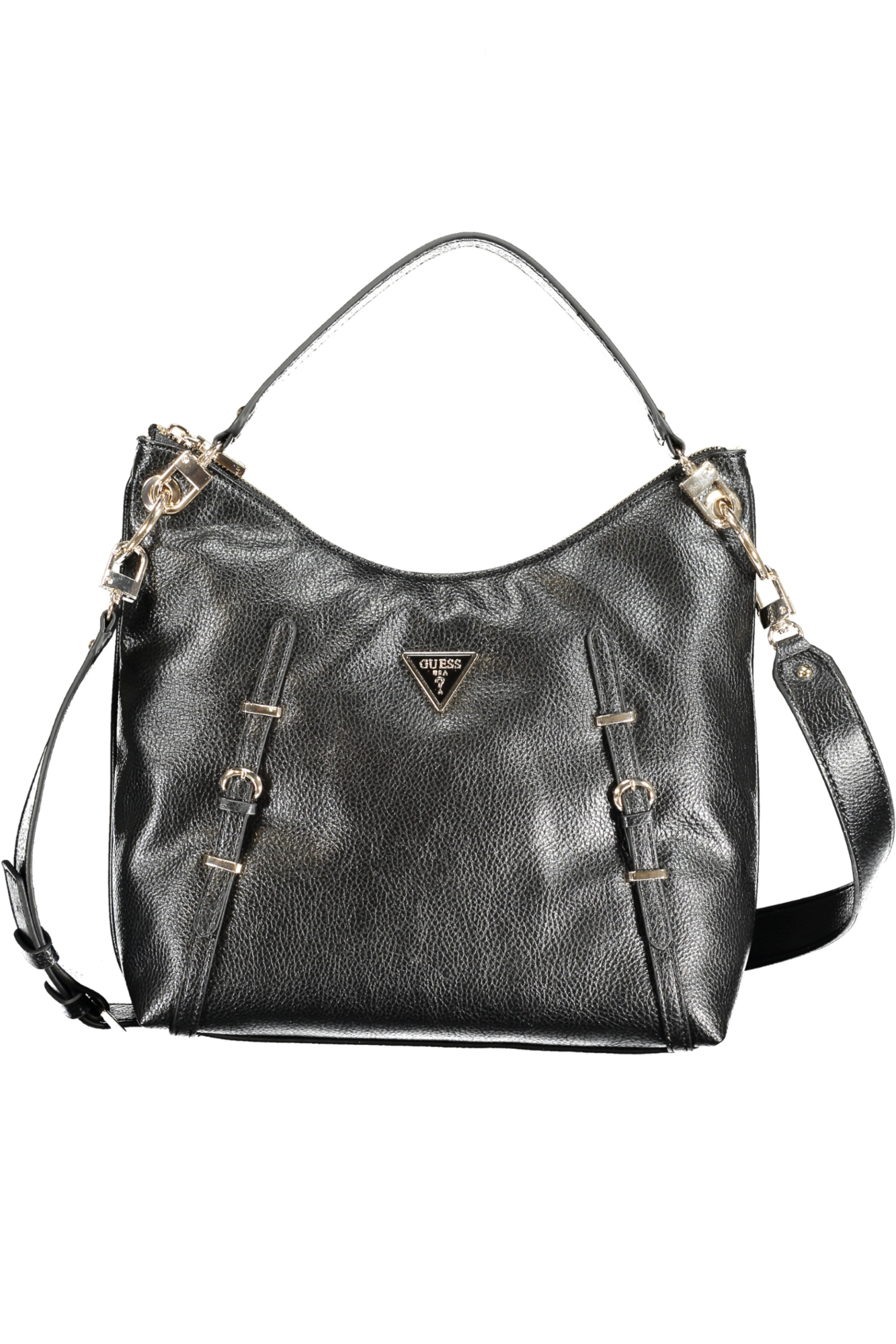 "BOLSO MUJER GUESS JEANS NEGRO"-1