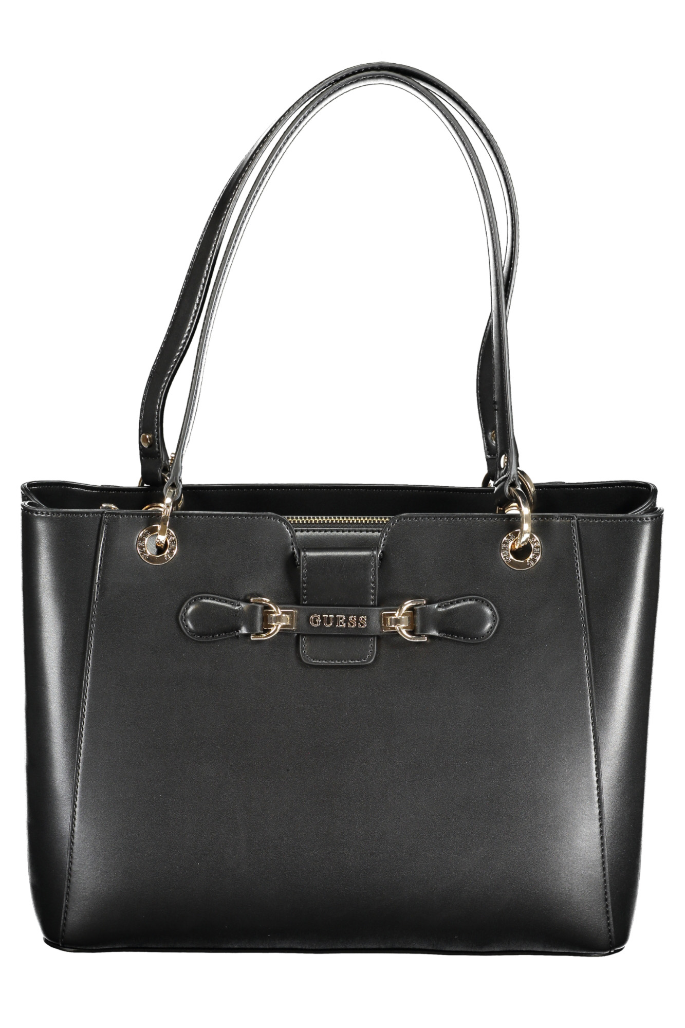 "BOLSO MUJER GUESS JEANS NEGRO"-1