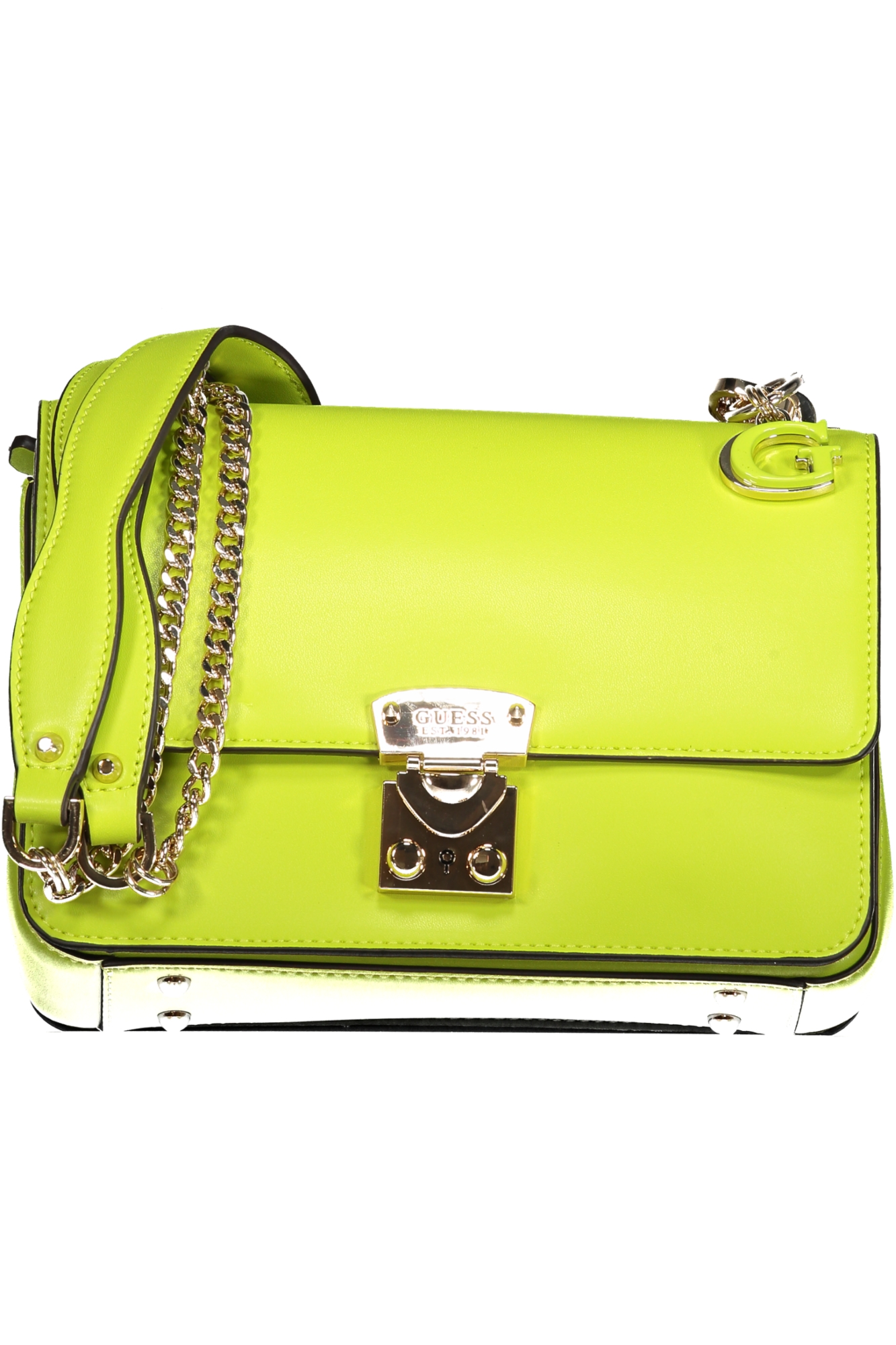 "BOLSO MUJER GUESS JEANS VERDE"-1
