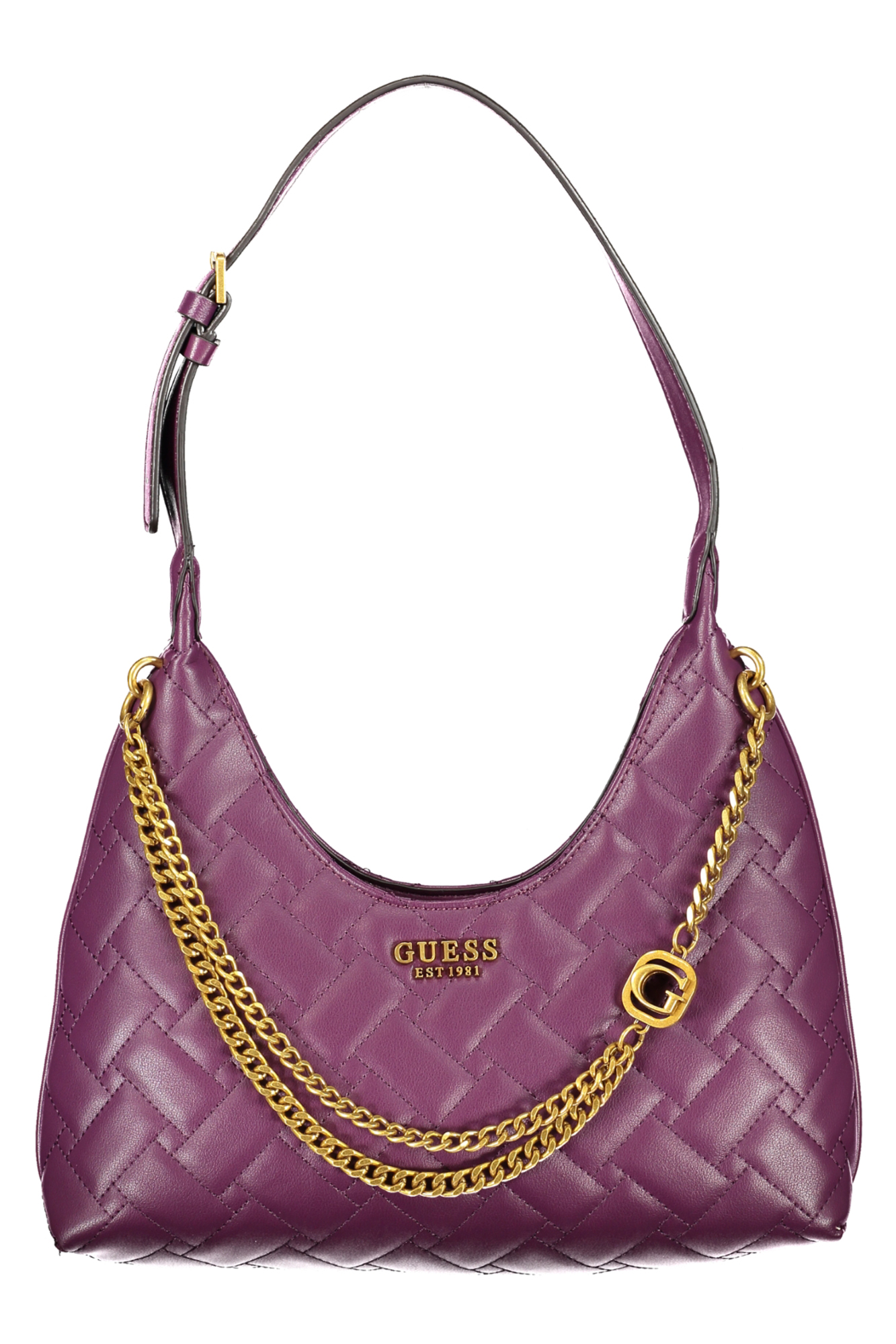 "BOLSO MUJER GUESS JEANS MORADO"-1