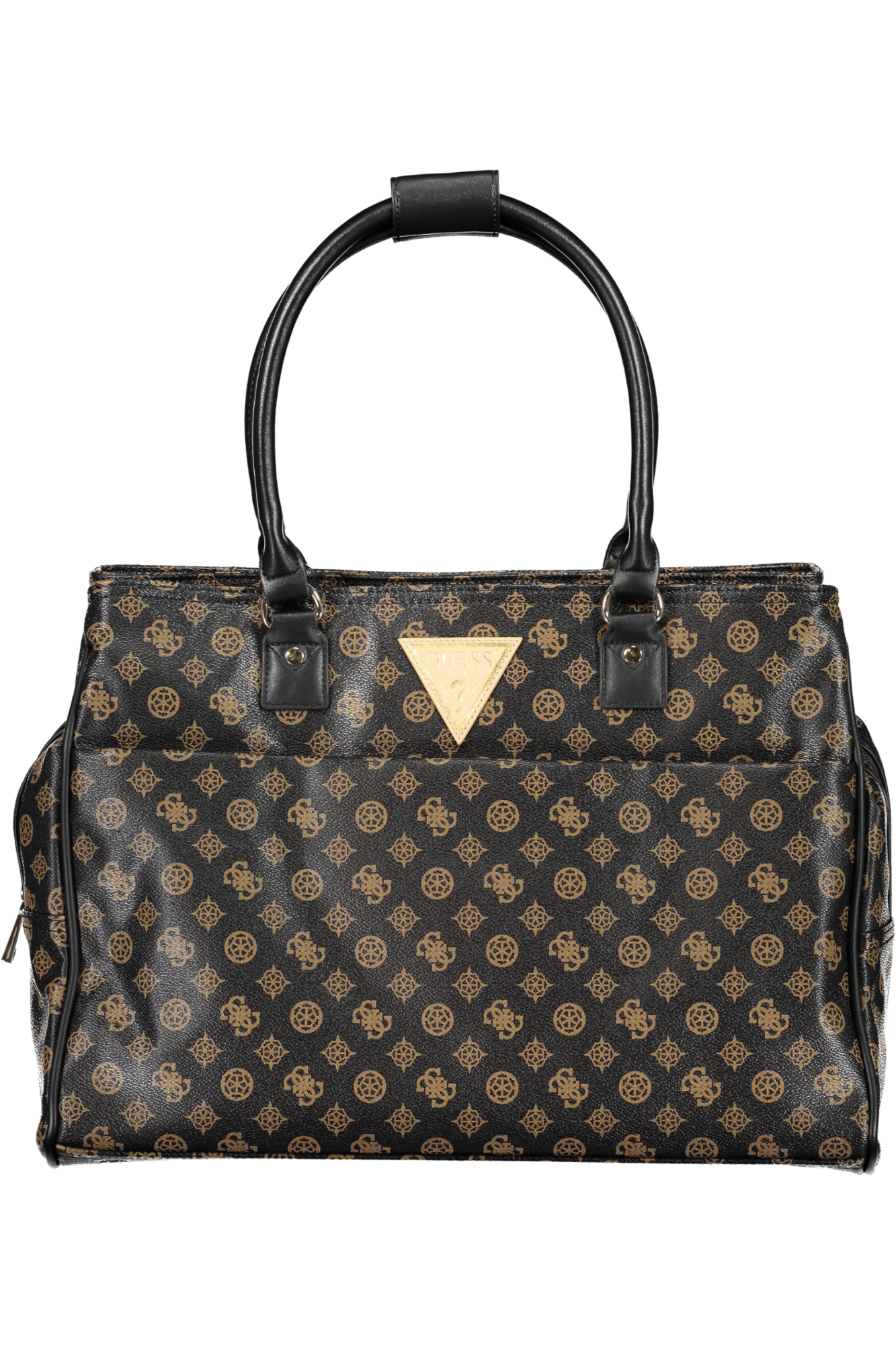 "BOLSO MUJER GUESS JEANS MARRÓN"-1