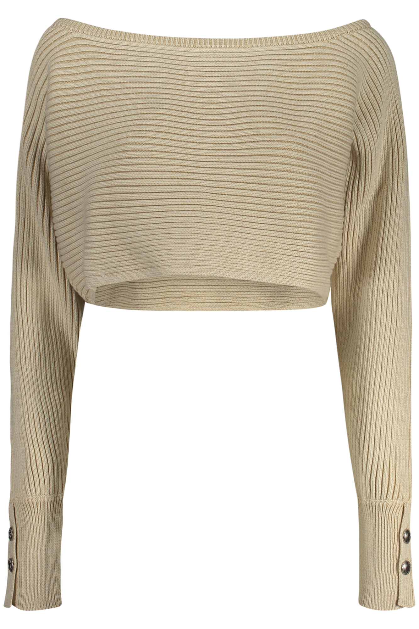 "JERSEY GUESS JEANS MUJER BEIGE"-1