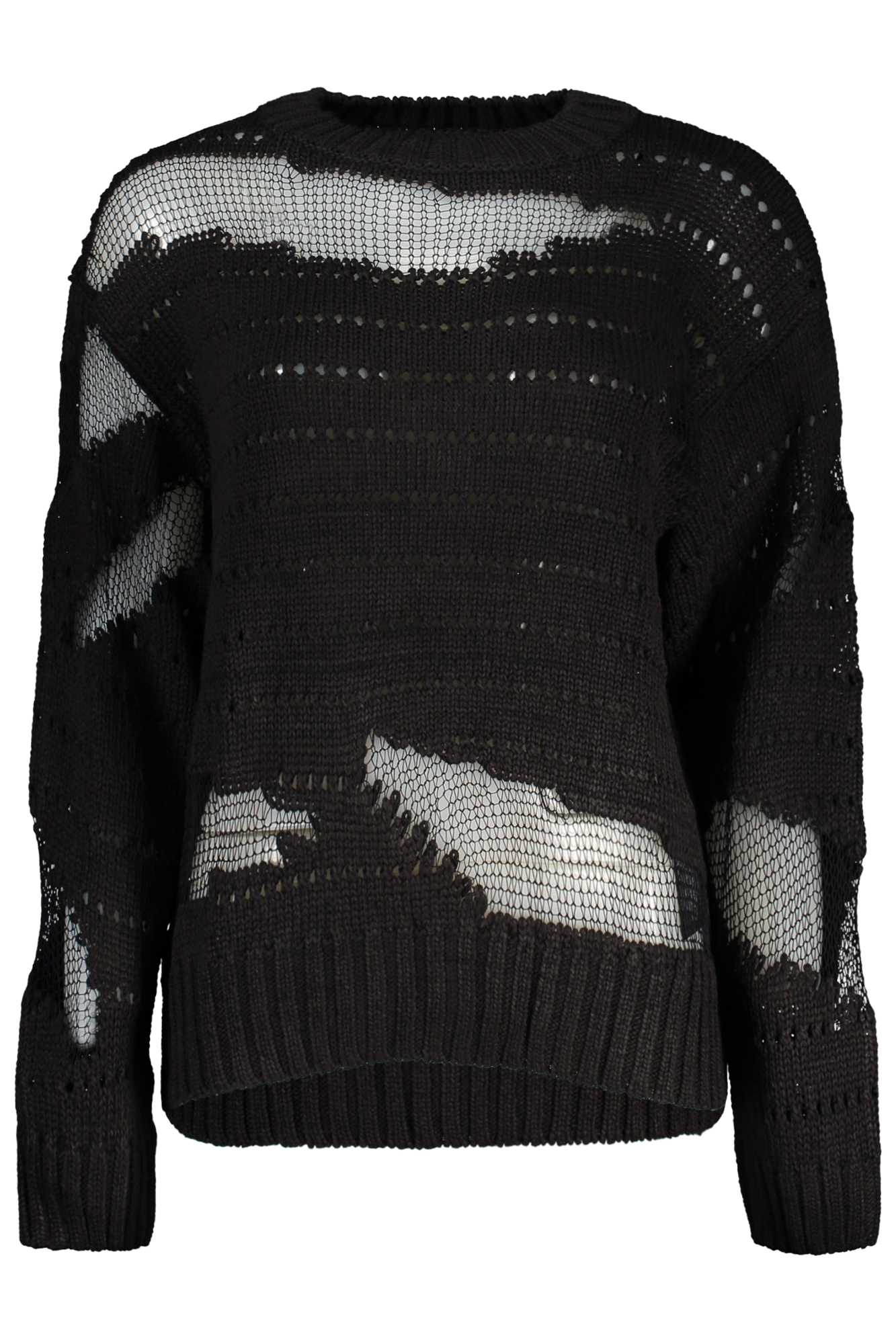 "SUDADERA GUESS JEANS MUJER NEGRO"-1