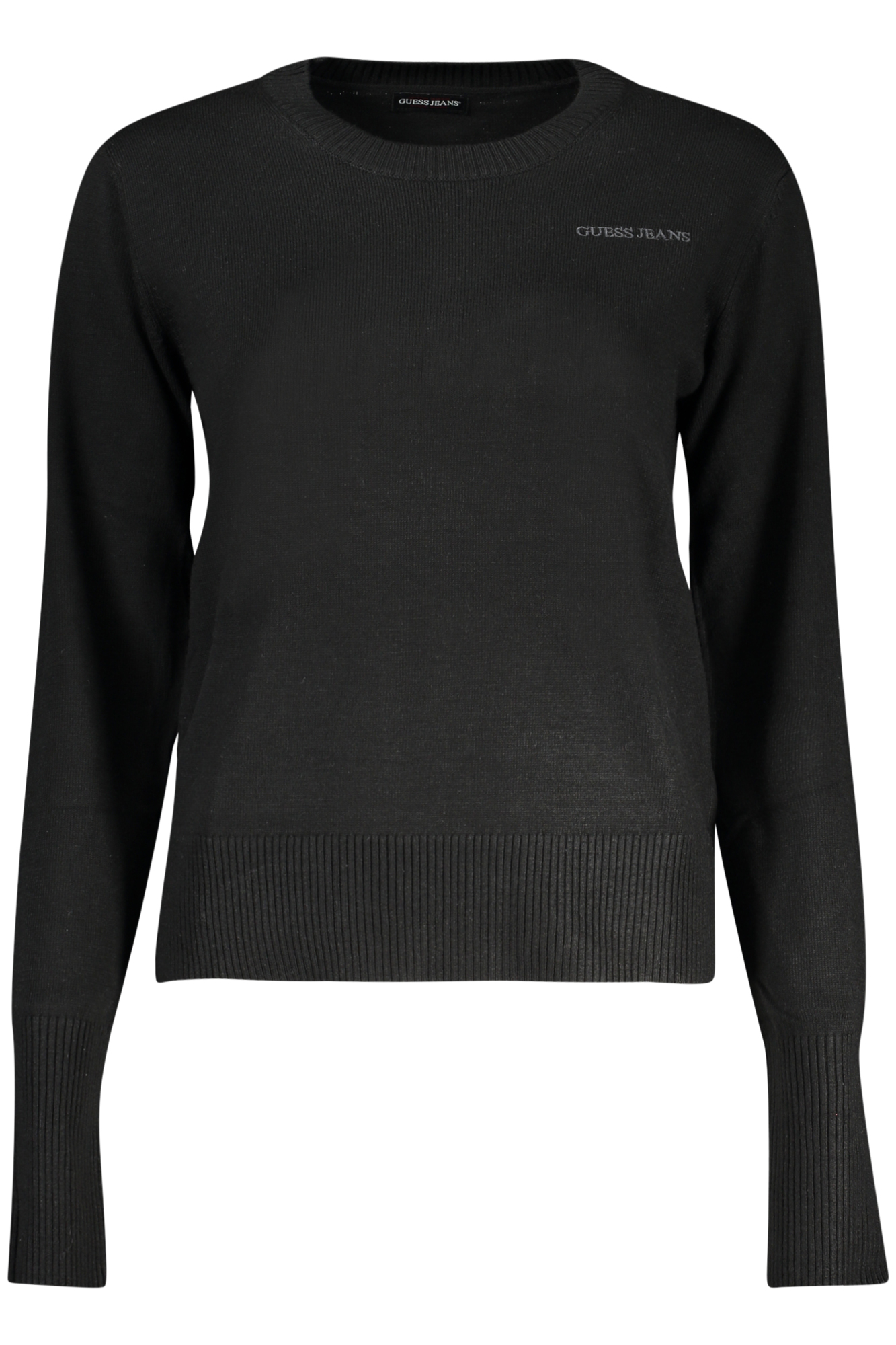 "SUDADERA GUESS JEANS MUJER NEGRO"-1