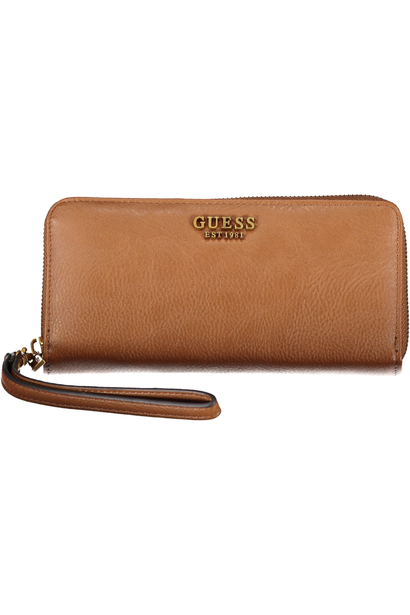 "BILLETERA MUJER GUESS JEANS MARRÓN"-1