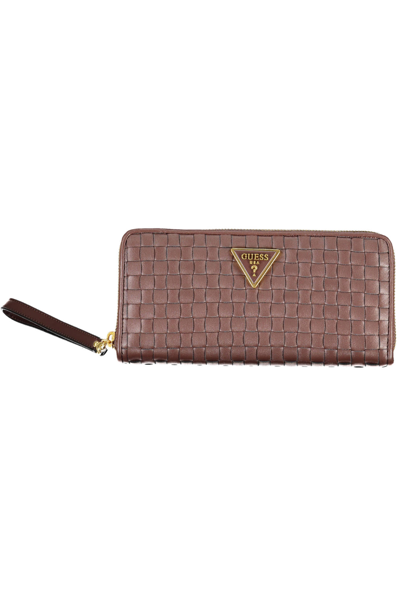 "BILLETERA MUJER GUESS JEANS MARRÓN"-1