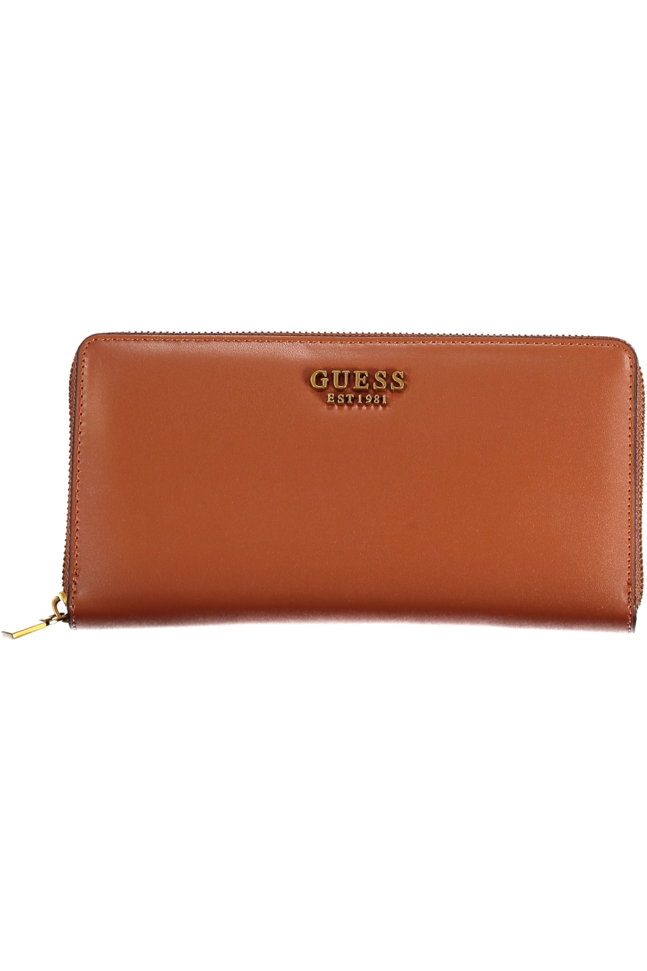 "BILLETERA MUJER GUESS JEANS MARRÓN"-1