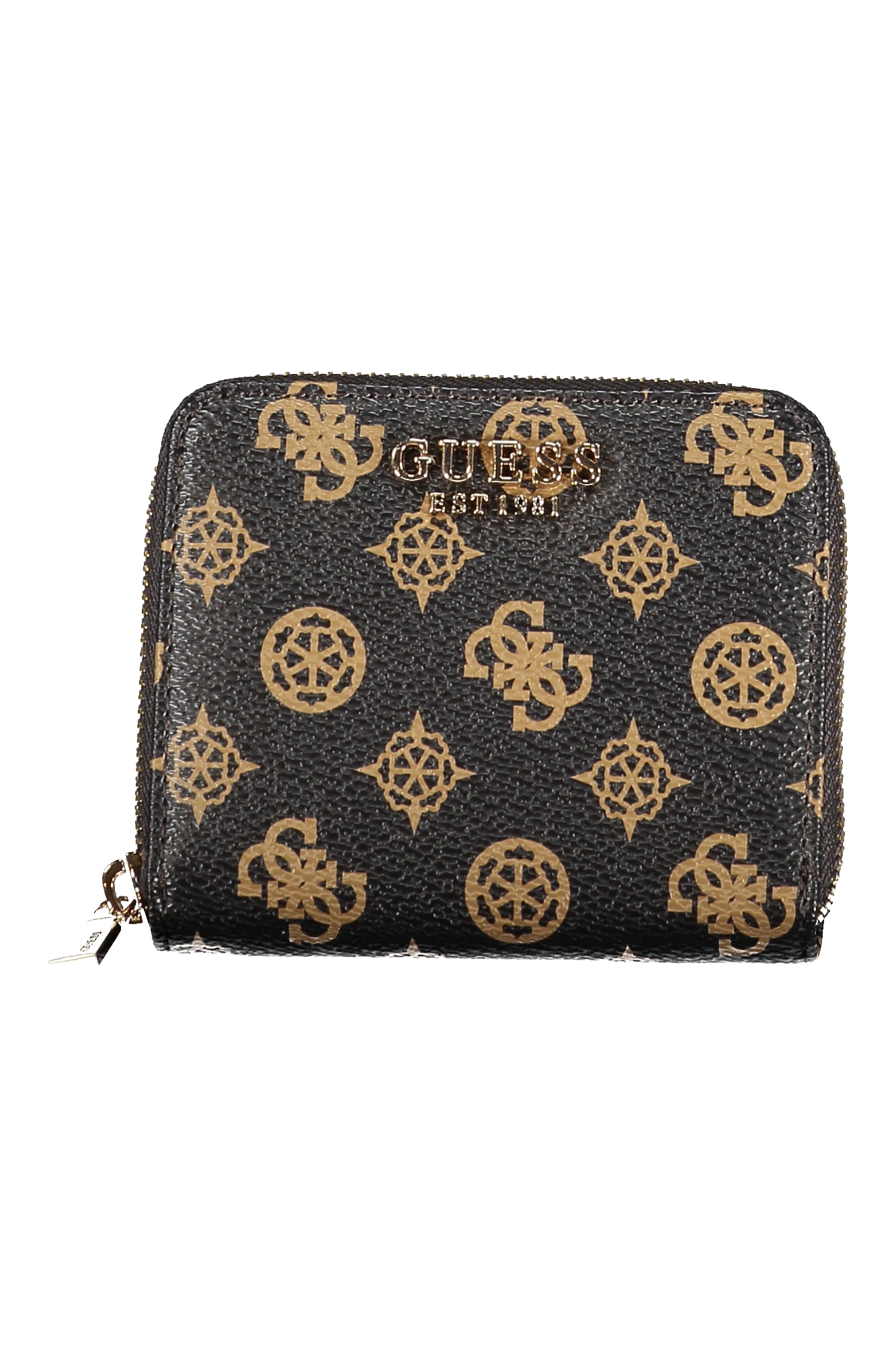 "BILLETERA MUJER GUESS JEANS MARRÓN"-1