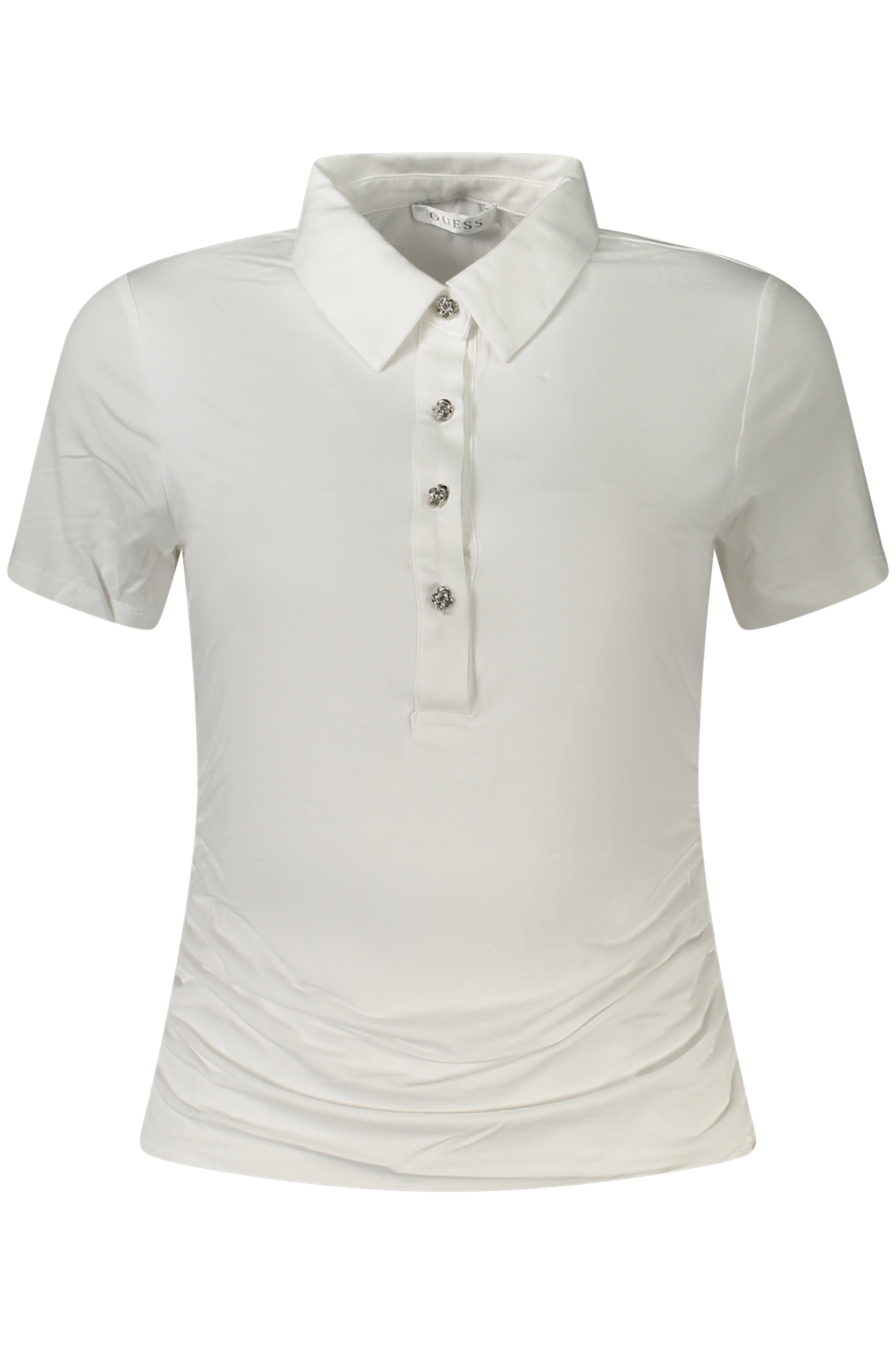 "CAMISETA GUESS JEANS MANGA CORTA MUJER BLANCA"-1