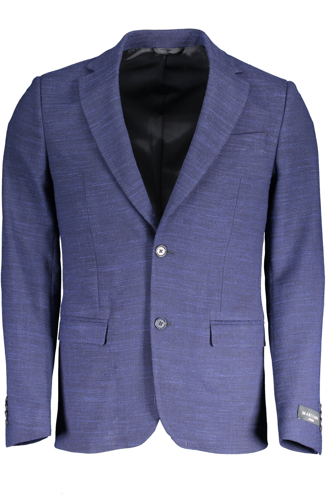 "CHAQUETA CLÁSICA GUESS MARCIANO MUJER AZUL"-1