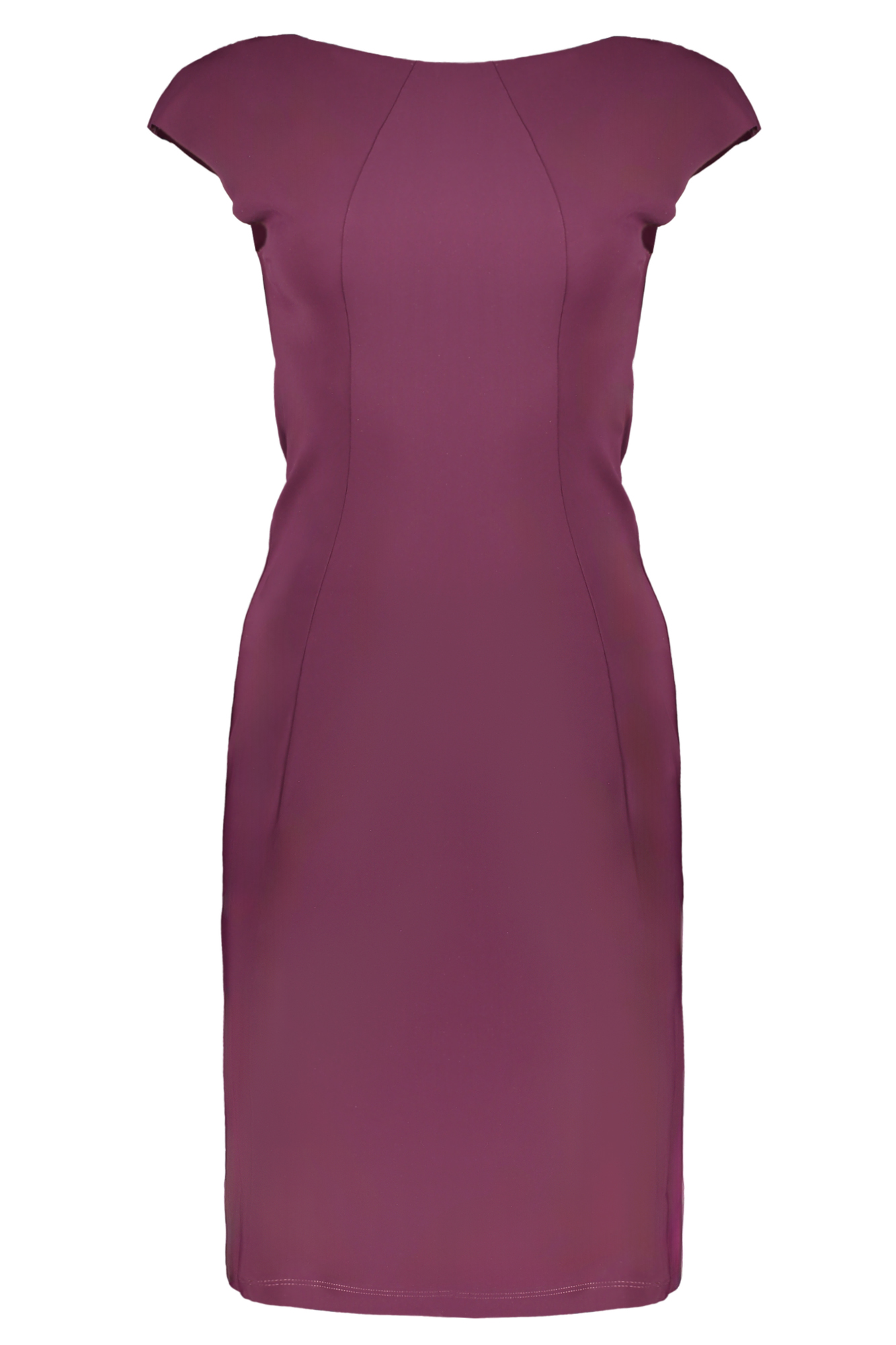 "VESTIDO CLÁSICO MUJER PATRIZIA PEPE MORADO"-1