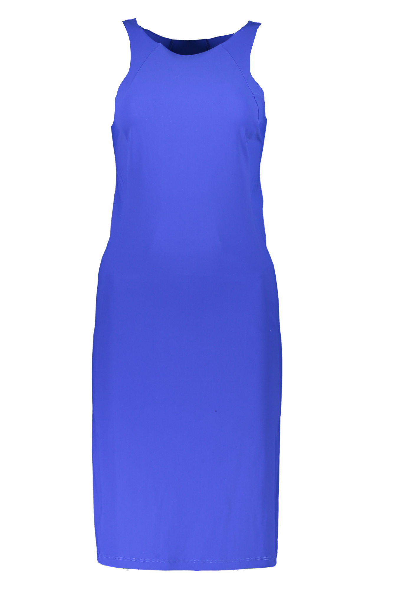 "VESTIDO LARGO MUJER PATRIZIA PEPE AZUL"-1