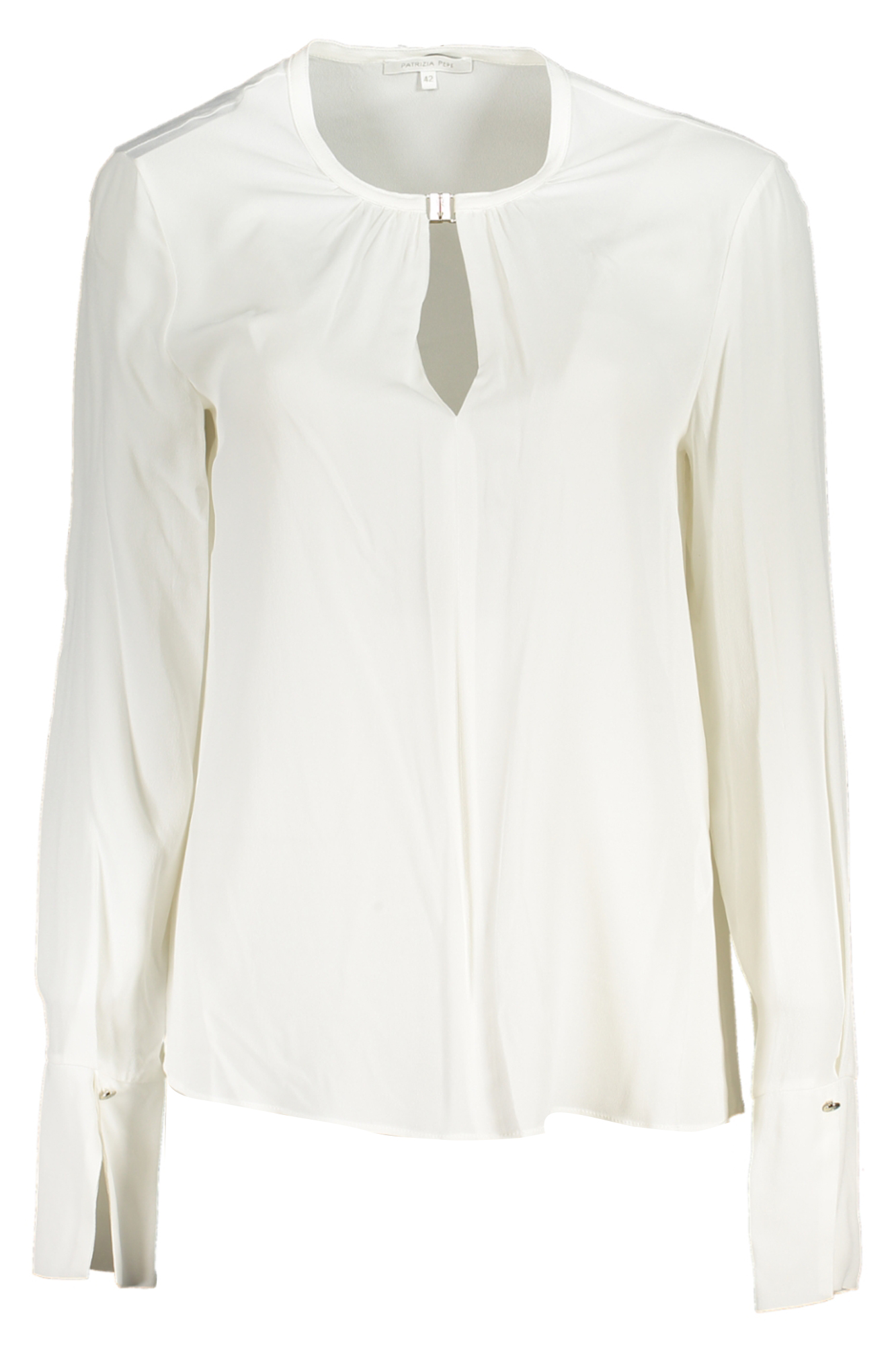 "CAMISETA MANGA LARGA MUJER PATRIZIA PEPE BLANCO"-1
