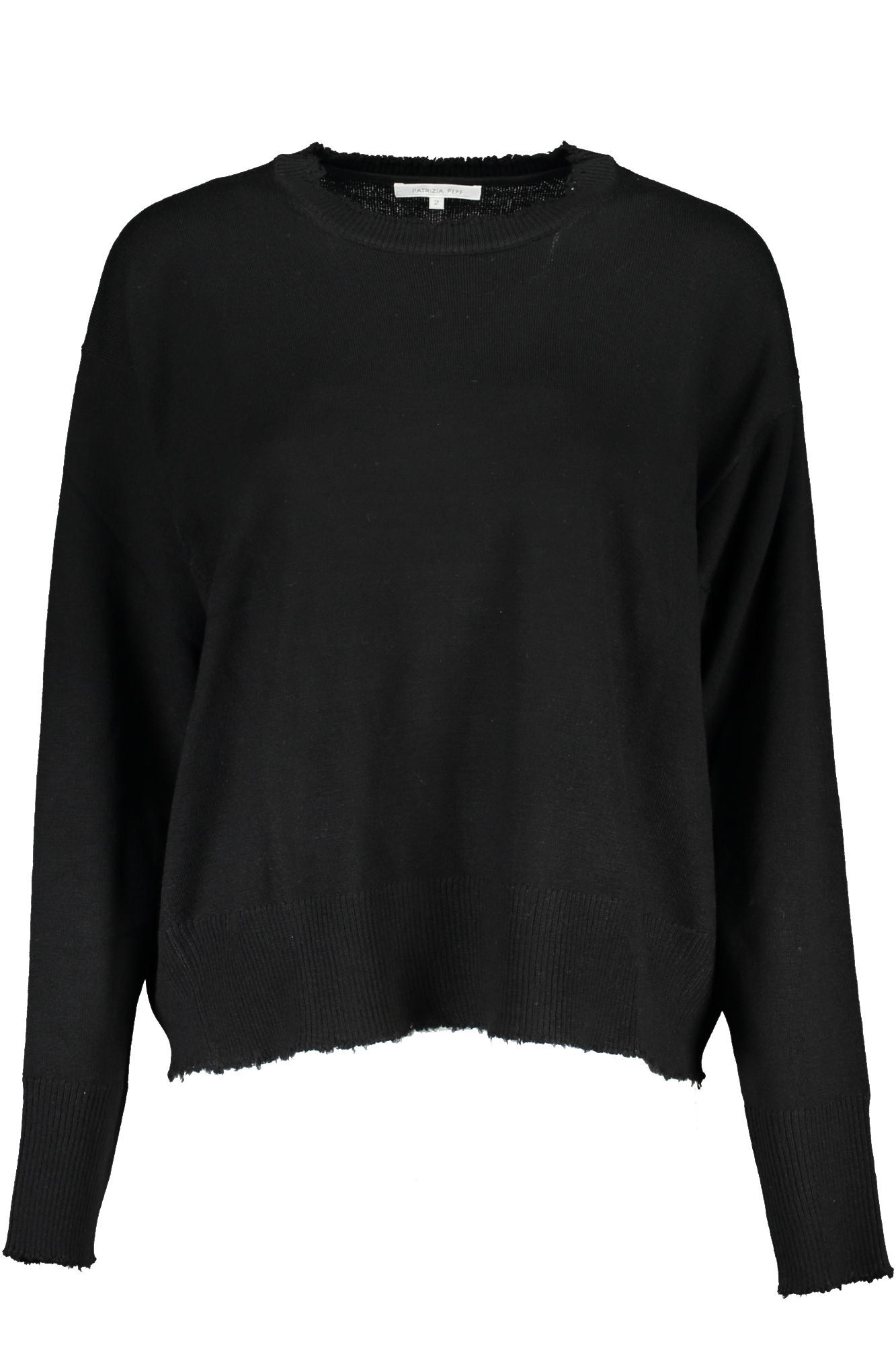 "JERSEY MUJER NEGRO PATRIZIA PEPE"-1
