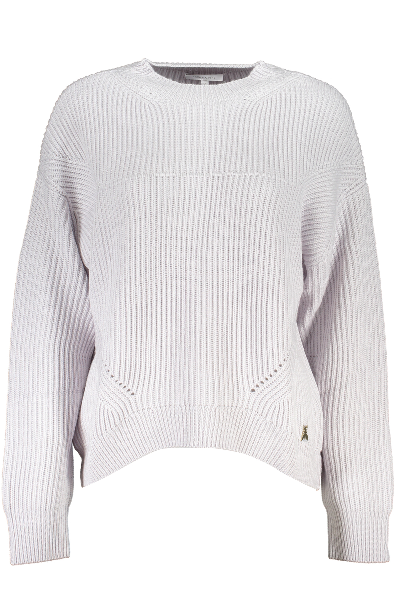 "JERSEY MUJER PATRIZIA PEPE GRIS"-1