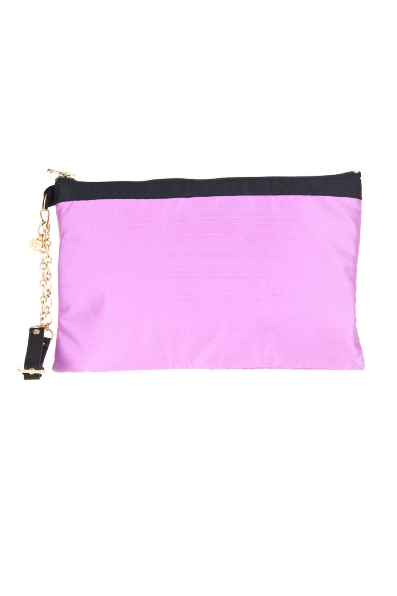 "CLUTCH MUJER PATRIZIA PEPE MORADO"-1