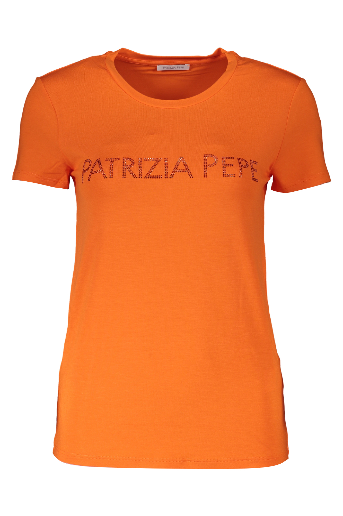 "CAMISETA MANGA CORTA MUJER PATRIZIA PEPE NARANJA"-1