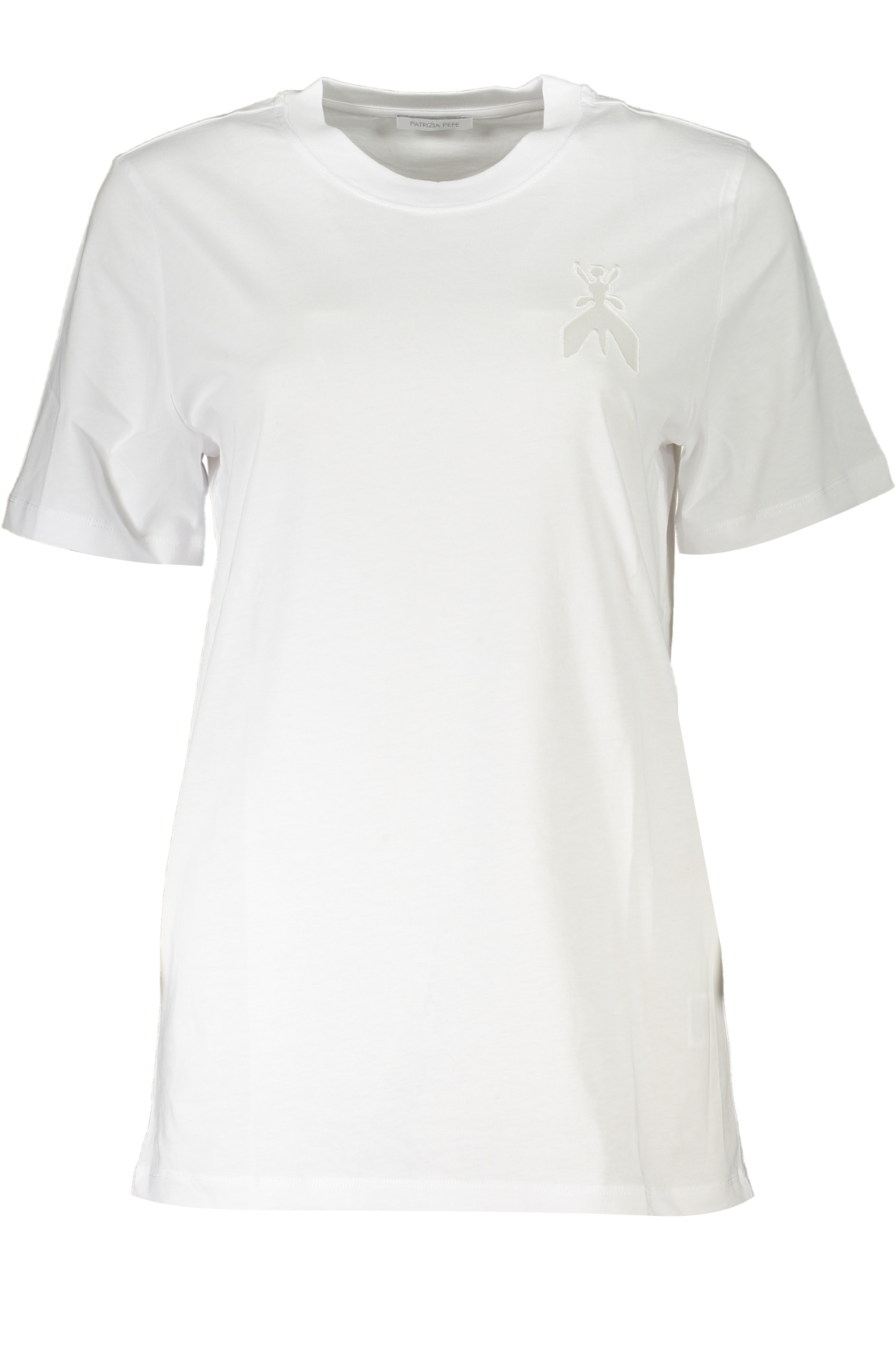 "CAMISETA MANGA CORTA MUJER PATRIZIA PEPE BLANCO"-1