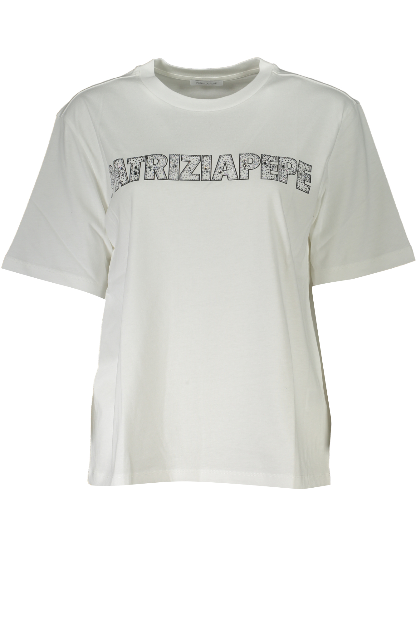 "CAMISETA MANGA CORTA MUJER PATRIZIA PEPE BLANCO"-1