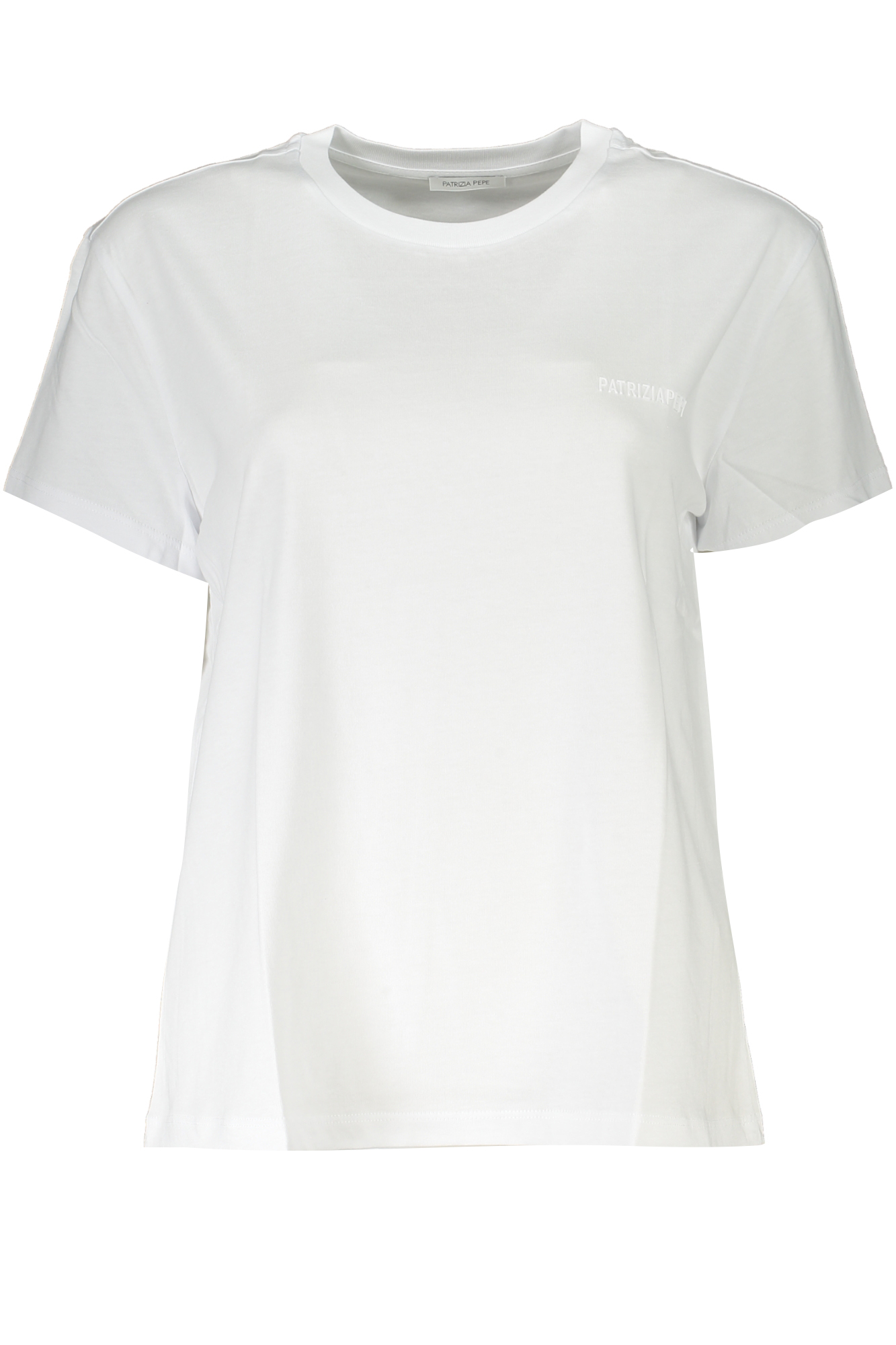 "CAMISETA MANGA CORTA MUJER PATRIZIA PEPE BLANCO"-1