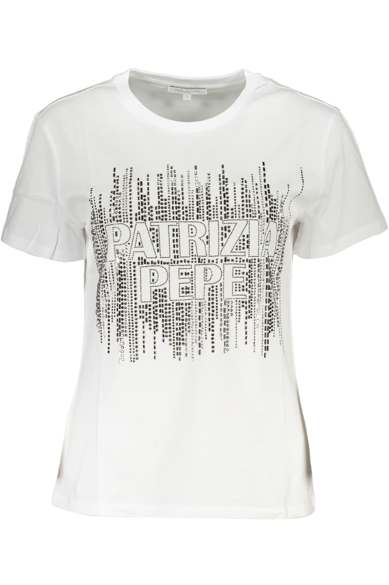 "CAMISETA MANGA CORTA MUJER PATRIZIA PEPE BLANCO"-1