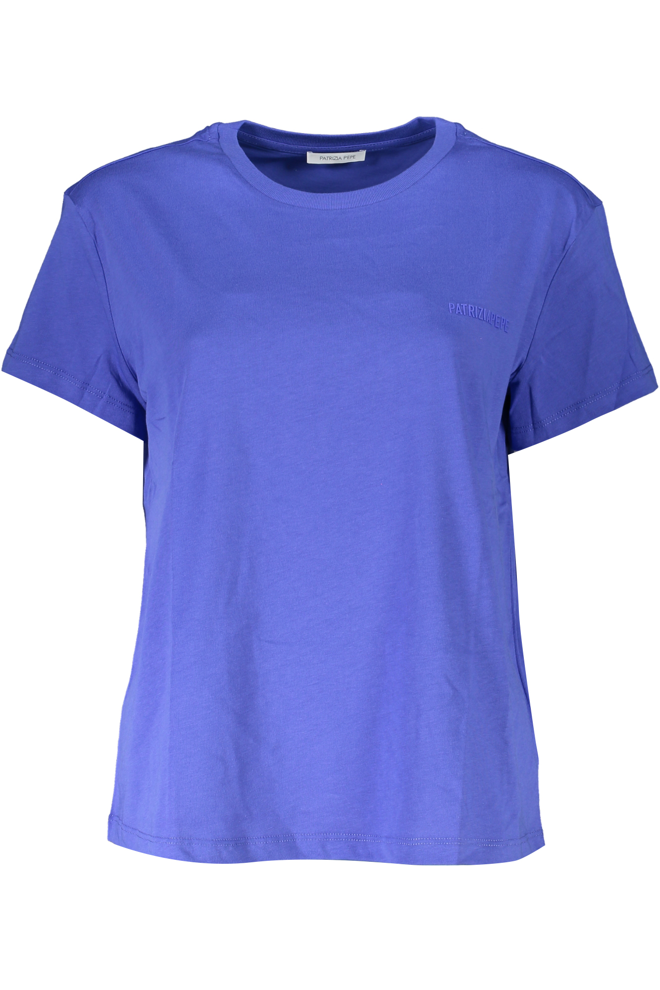 "CAMISETA MANGA CORTA MUJER PATRIZIA PEPE AZUL"-1