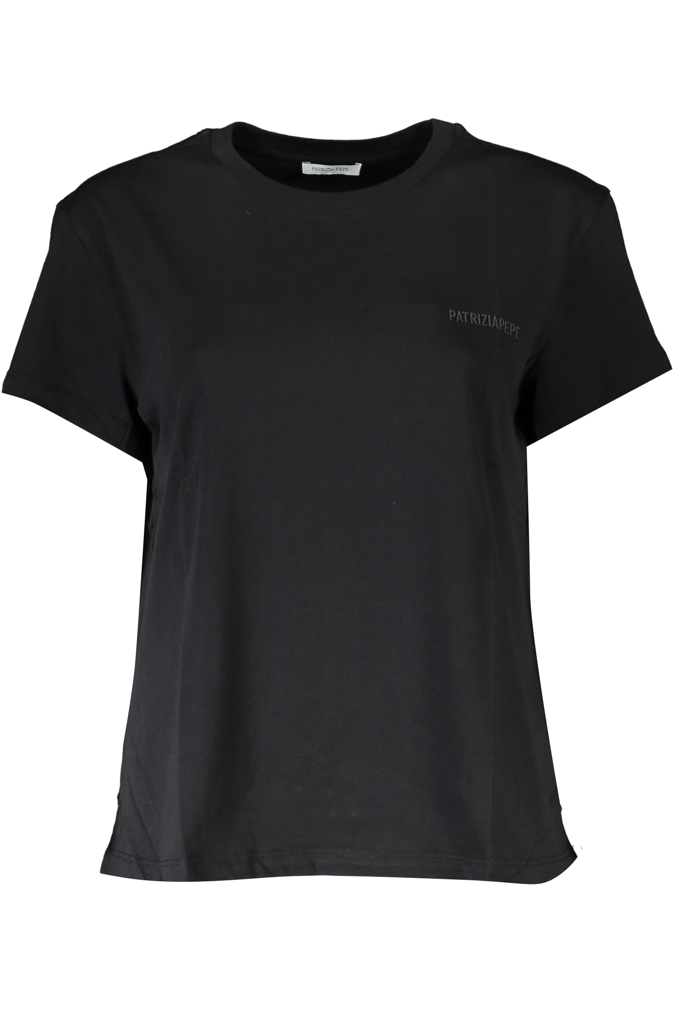 "CAMISETA MANGA CORTA MUJER PATRIZIA PEPE NEGRO"-1