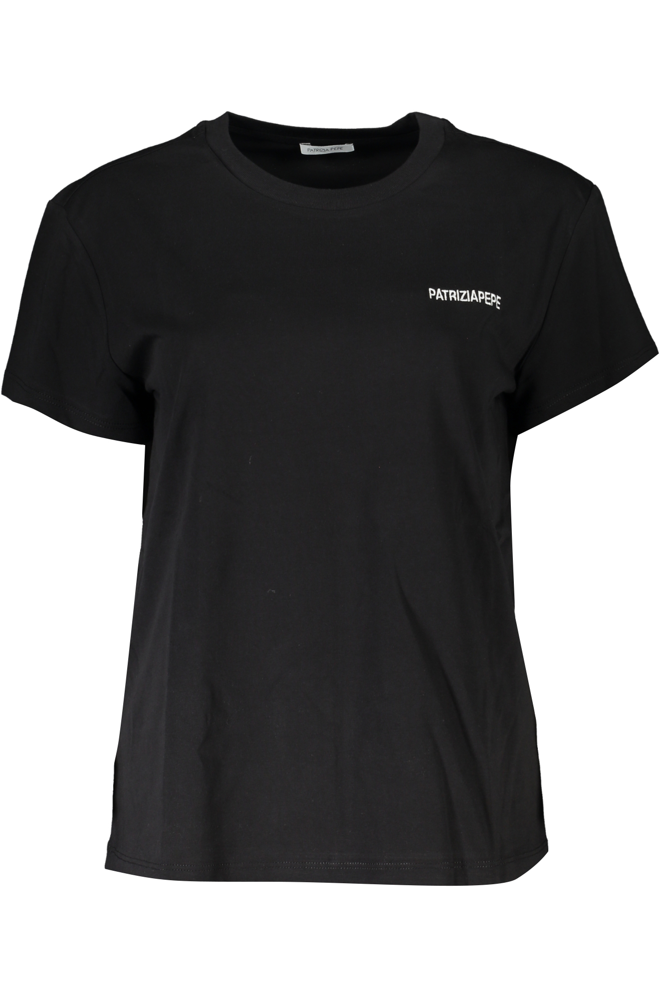 "CAMISETA MANGA CORTA MUJER PATRIZIA PEPE NEGRO"-1