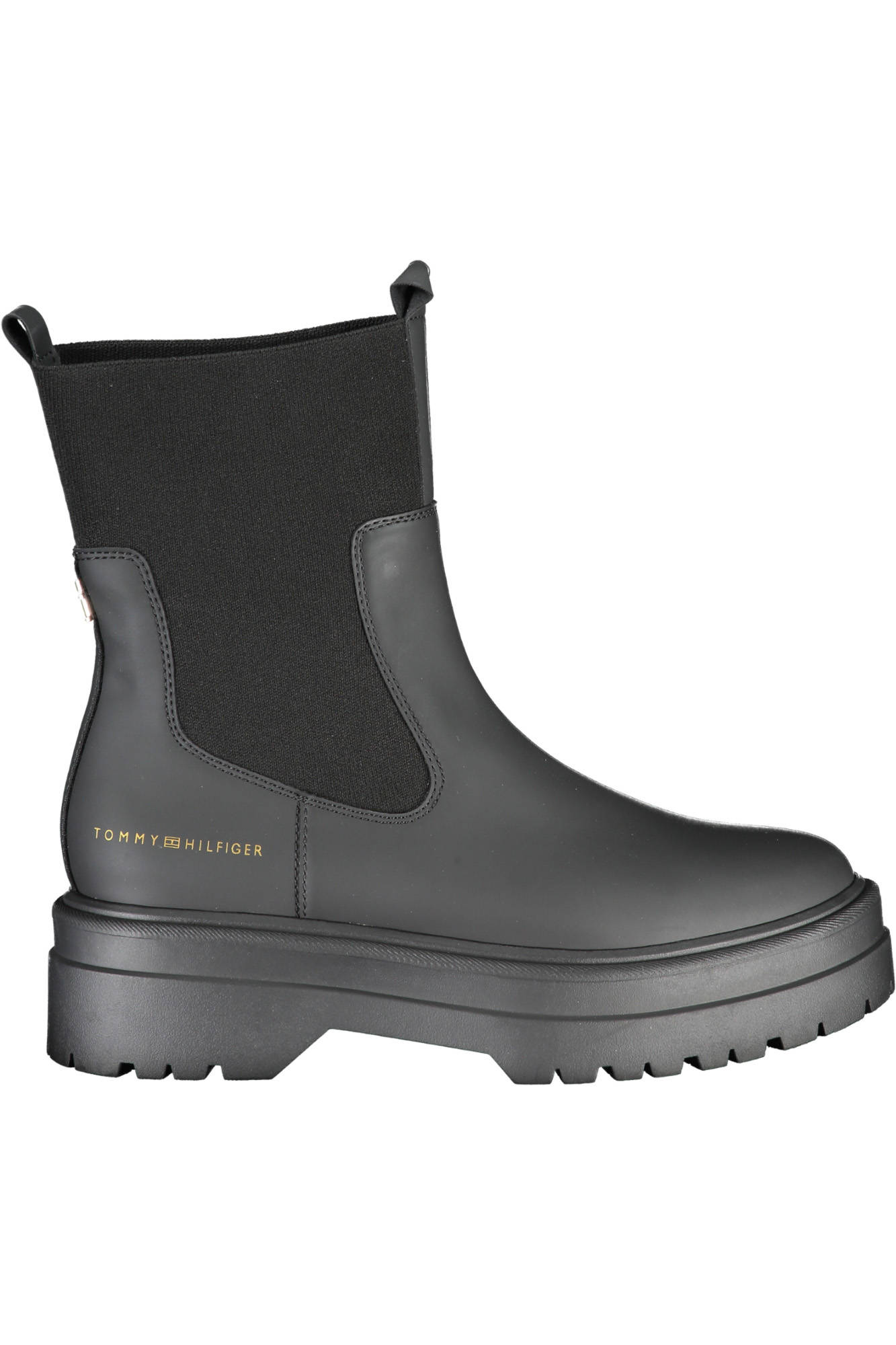 "BOTA CALZADO MUJER TOMMY HILFIGER NEGRO"-1