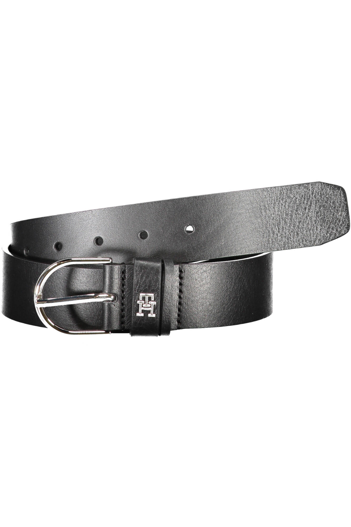 "CINTURÓN DE PIEL NEGRO MUJER TOMMY HILFIGER"-1