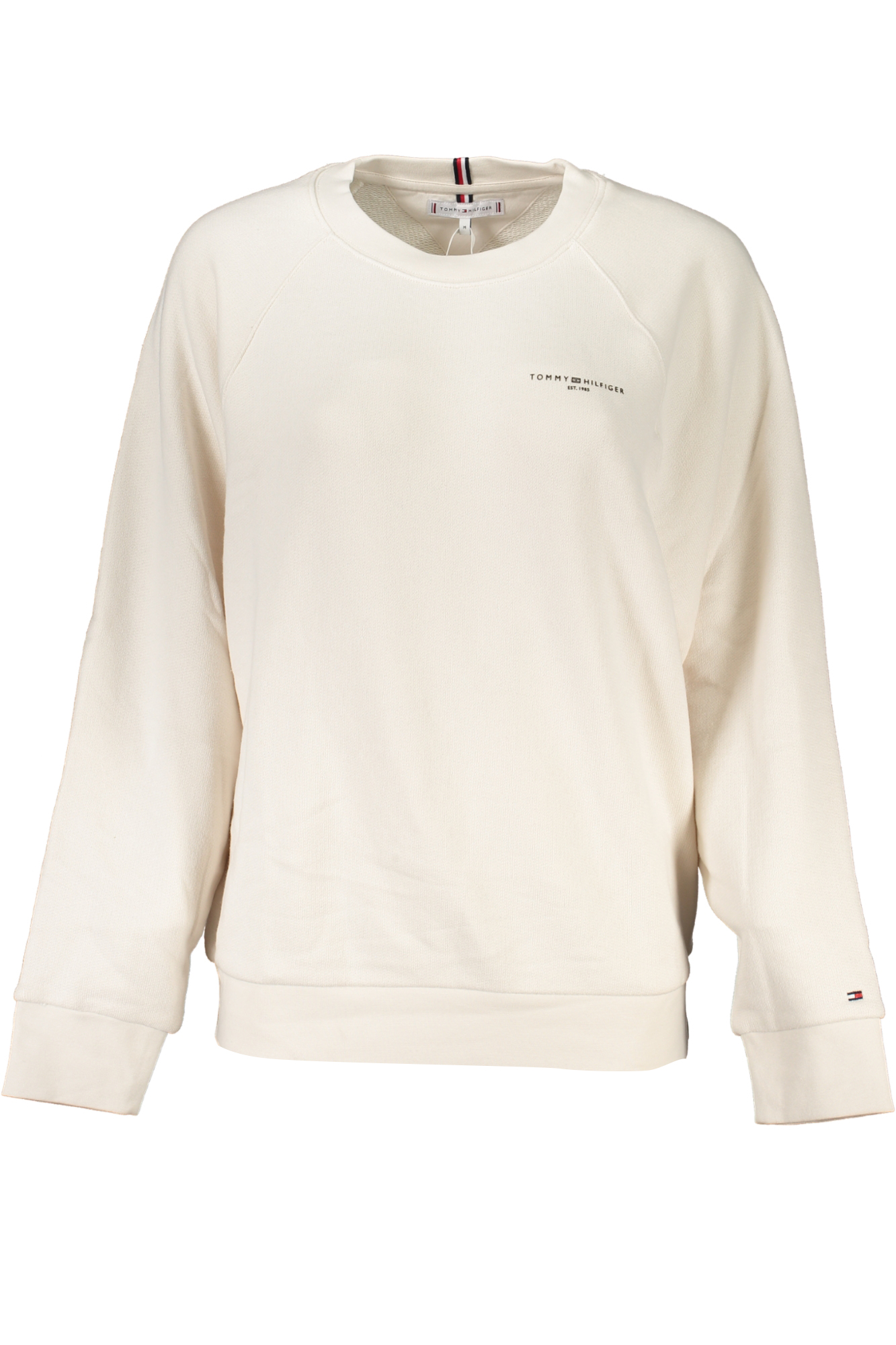 "SUDADERA MUJER TOMMY HILFIGER BEIGE"-1