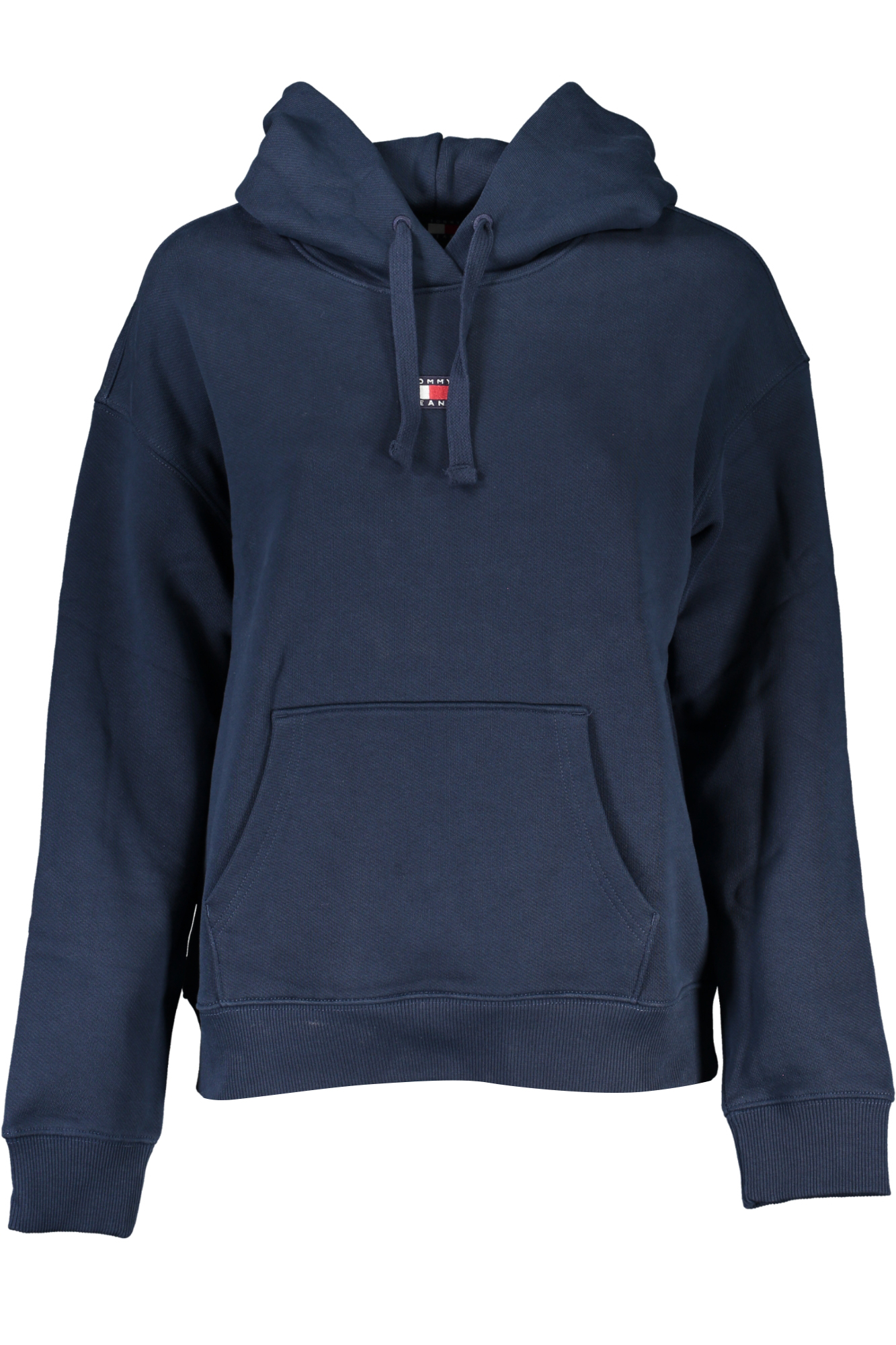 "SUDADERA MUJER TOMMY HILFIGER AZUL SIN CREMALLERA"-1
