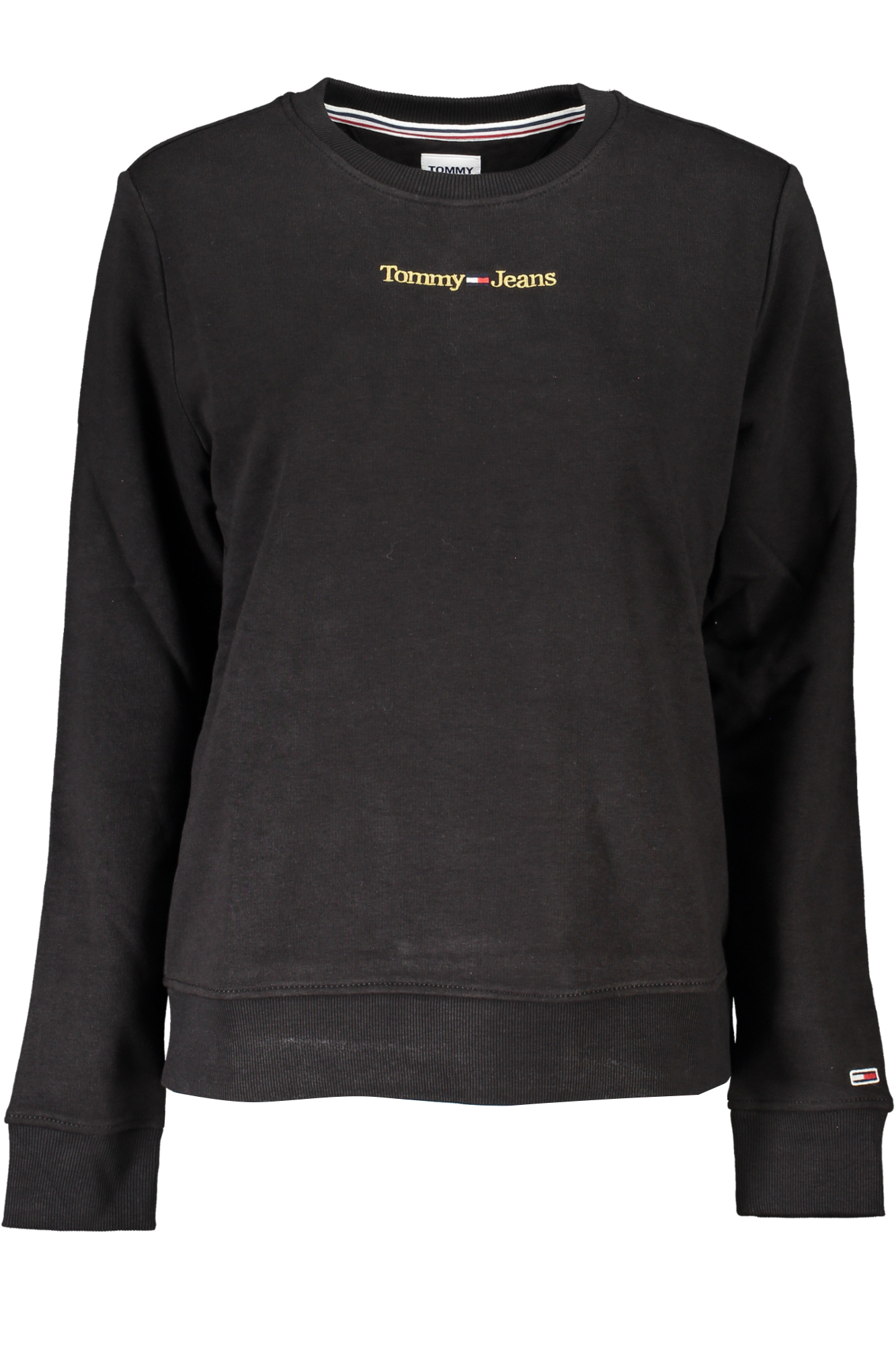 "SUDADERA MUJER TOMMY HILFIGER NEGRO"-1