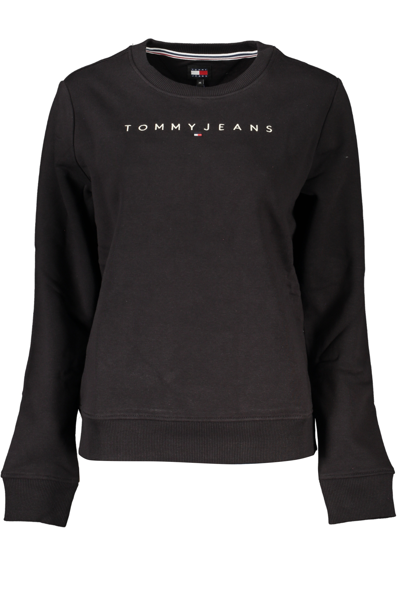 "SUDADERA MUJER TOMMY HILFIGER NEGRO"-1